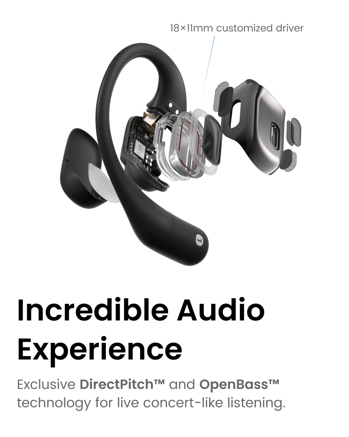Foto 4 pulgar | Auriculares Bluetooth Shokz Openfit Openear Con Micrófono 28h Play - Venta Internacional.