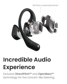 Foto 3 | Auriculares Bluetooth Shokz Openfit Openear Con Micrófono 28h Play - Venta Internacional.