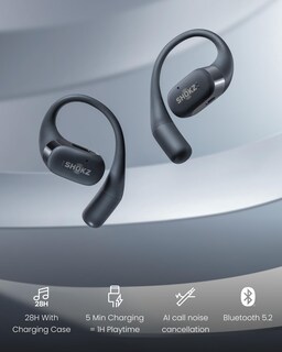 Foto 6 | Auriculares Bluetooth Shokz Openfit Openear Con Micrófono 28h Play - Venta Internacional.