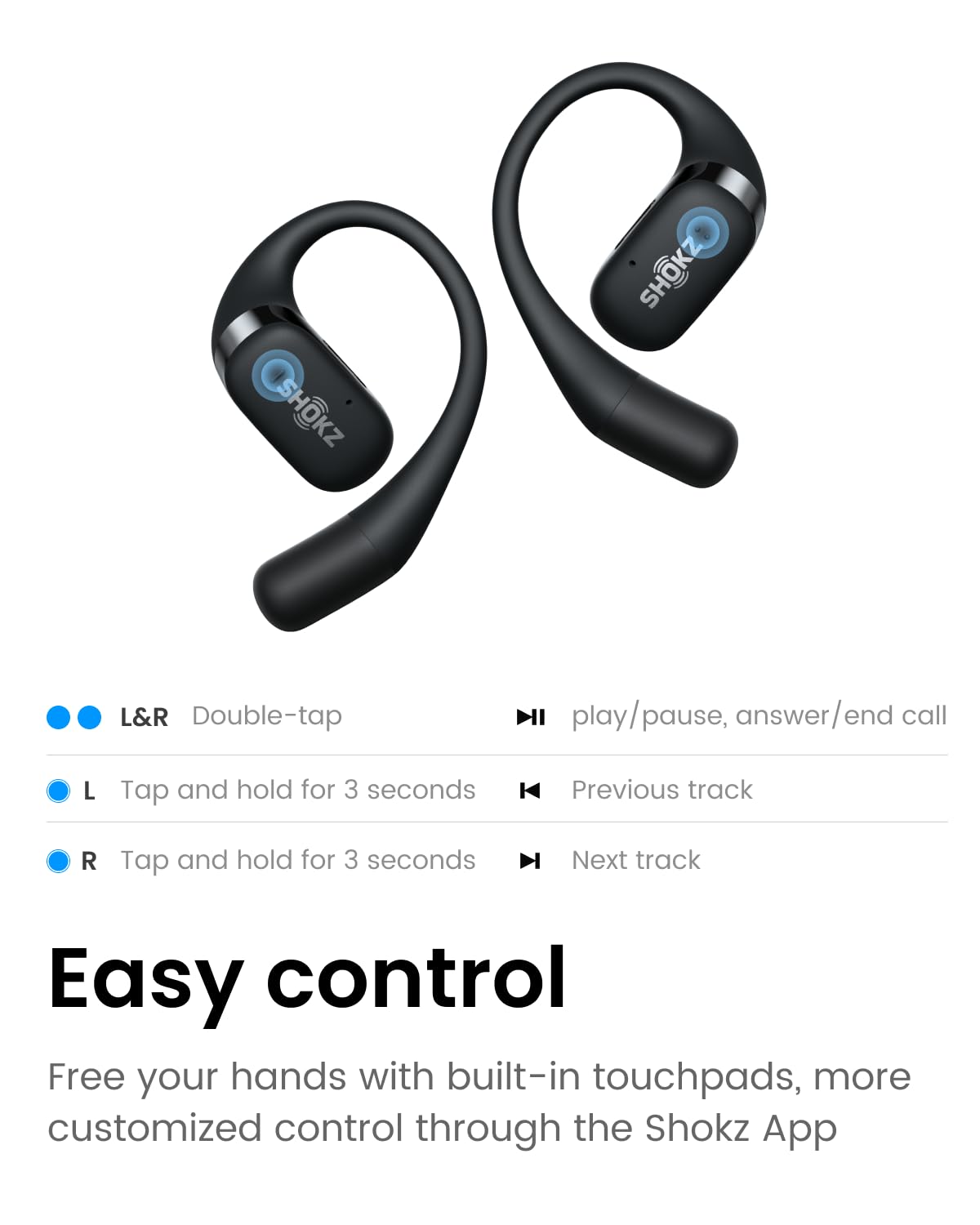 Foto 8 pulgar | Auriculares Bluetooth Shokz Openfit Openear Con Micrófono 28h Play - Venta Internacional.