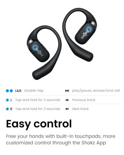 Foto 7 | Auriculares Bluetooth Shokz Openfit Openear Con Micrófono 28h Play - Venta Internacional.