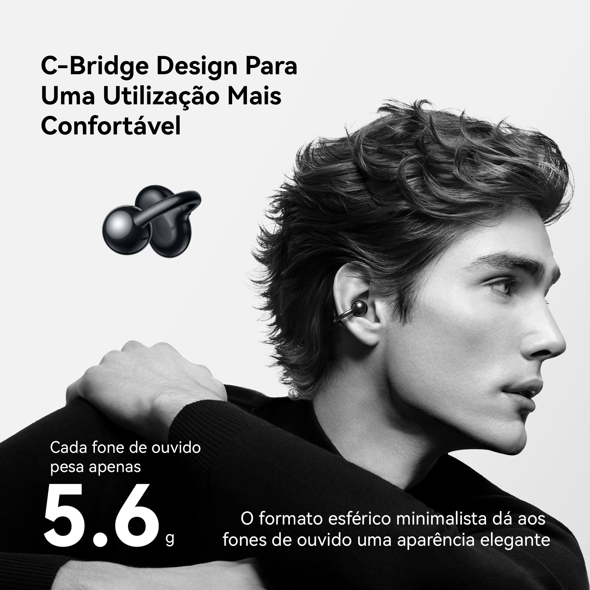 Foto 3 pulgar | Auriculares Inalámbricos Huawei Freeclip Open Ear Bluetooth Ip54 - Venta Internacional.