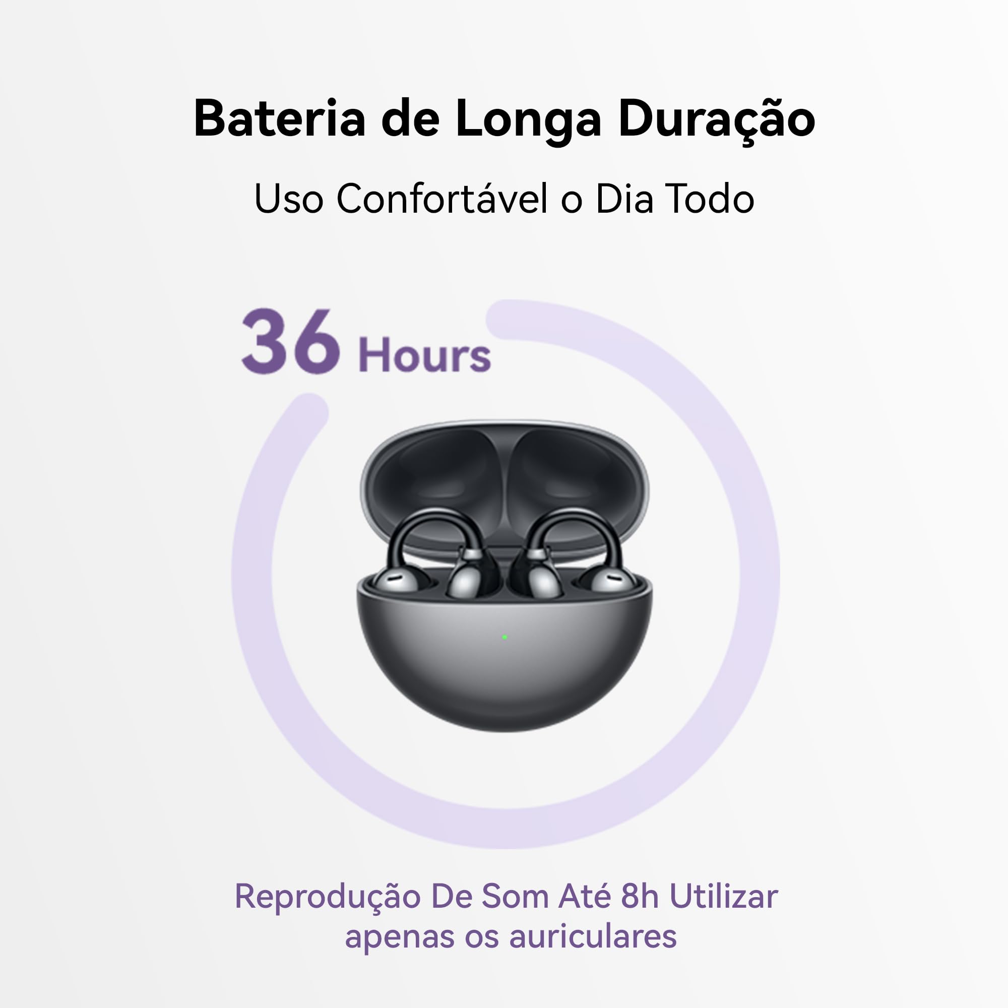Foto 5 pulgar | Auriculares Inalámbricos Huawei Freeclip Open Ear Bluetooth Ip54 - Venta Internacional.
