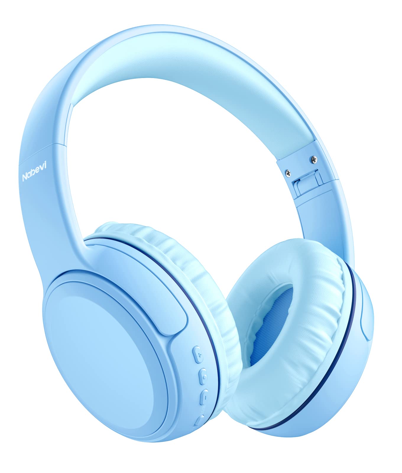 Foto 2 pulgar | Auriculares Nabevi Kids Bluetooth Inalámbricos Con Micrófono 85/93 Db, Color Azul - Venta Internacional.