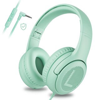 Foto 1 | Auriculares Awatrue At2 Para Niños Con Micrófono De Más De 3 Años, Color Verde - Venta Internacional.