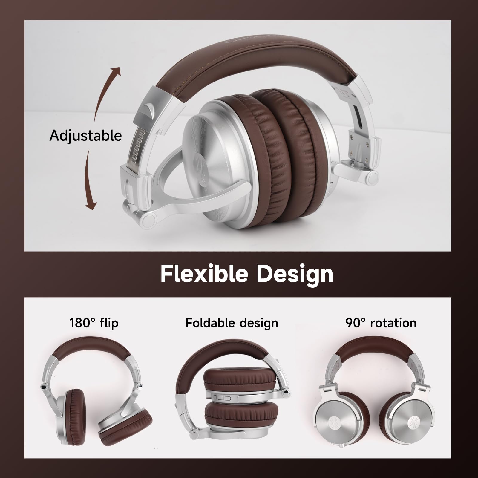 Foto 8 pulgar | Auriculares Supraaurales Bluetooth Oneodio Studio Wireless Pro C - Venta Internacional.