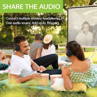 Foto 2 | Auriculares Inalámbricos Avantree Quartet Para Grupos Múltiples - Venta Internacional.