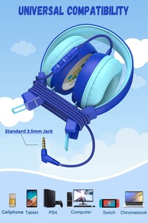 Foto 5 | Auriculares New Bee Kh20 Kids Con Micrófono De Volumen Limitado - Venta Internacional.