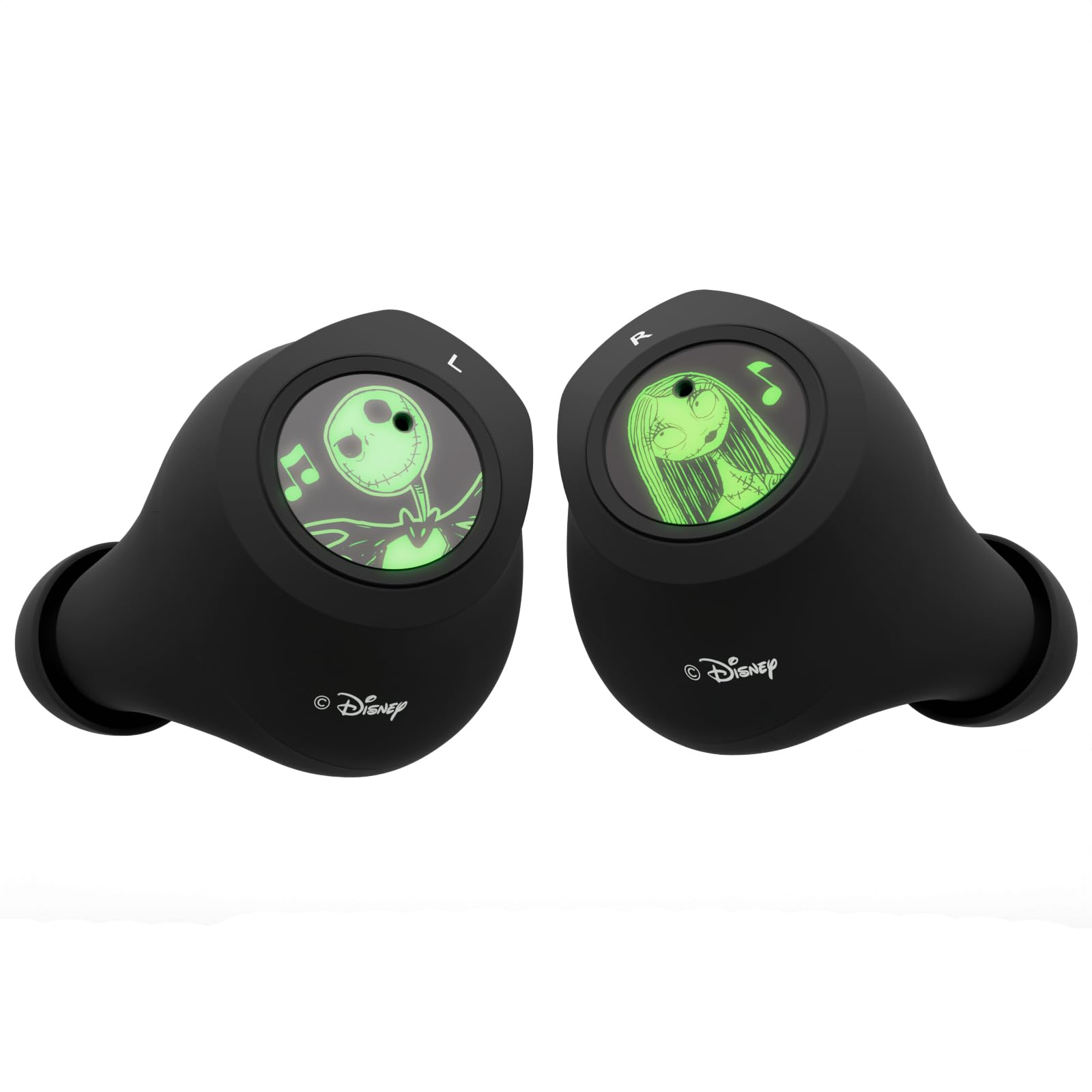 Foto 3 pulgar | Auriculares Tws Ijoy Disney Nightmare Que Brillan En La Oscuridad Bluetooth 5.0 - Venta Internacional.