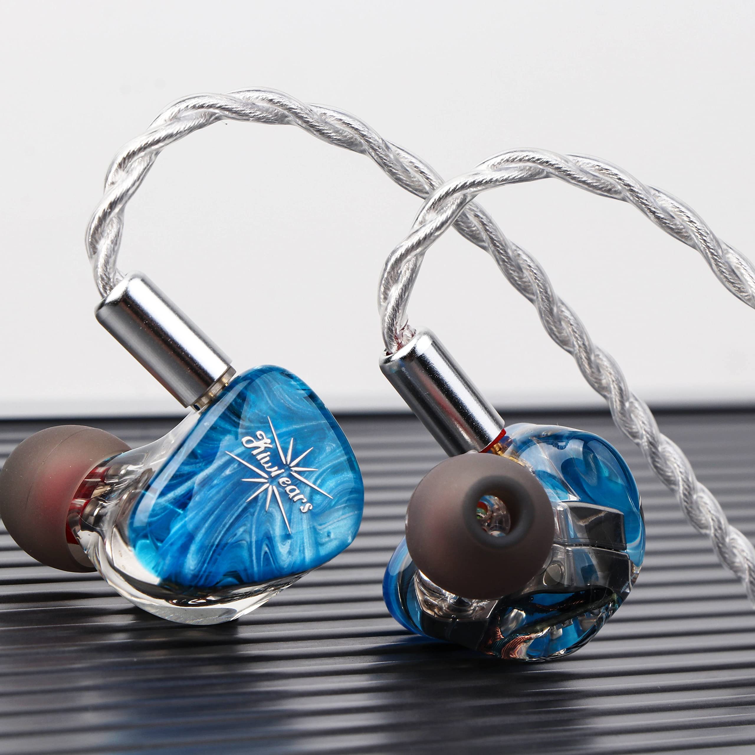 Foto 6 pulgar | Monitor Intrauditivo Linsoul Kiwi Ears Orchestra Lite 8ba Iem Azul - Venta Internacional.