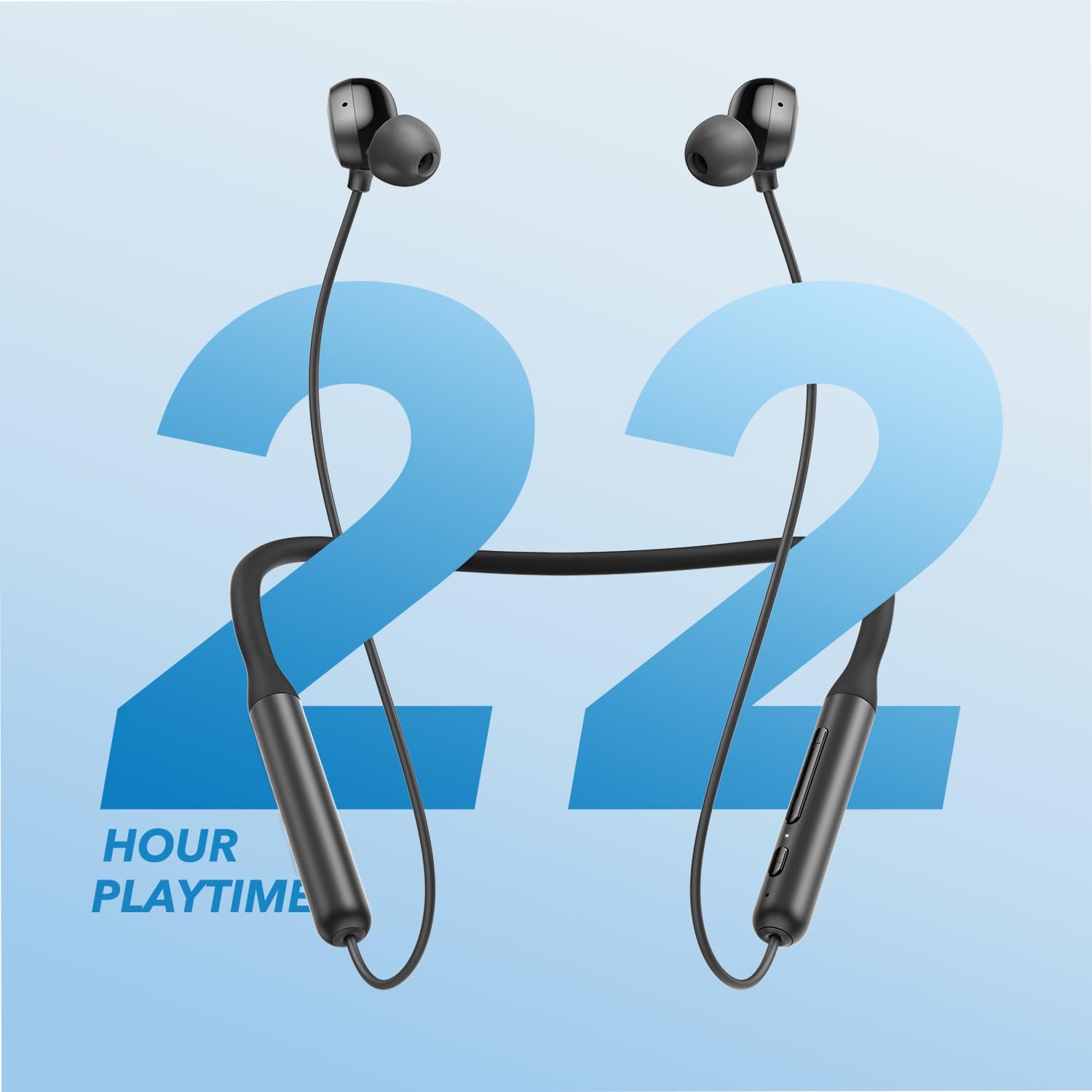 Foto 3 | Auriculares Inalámbricos Con Banda Para El Cuello Soundcore Life U2i Con 22 Horas De Reproducción - Venta Internaciona