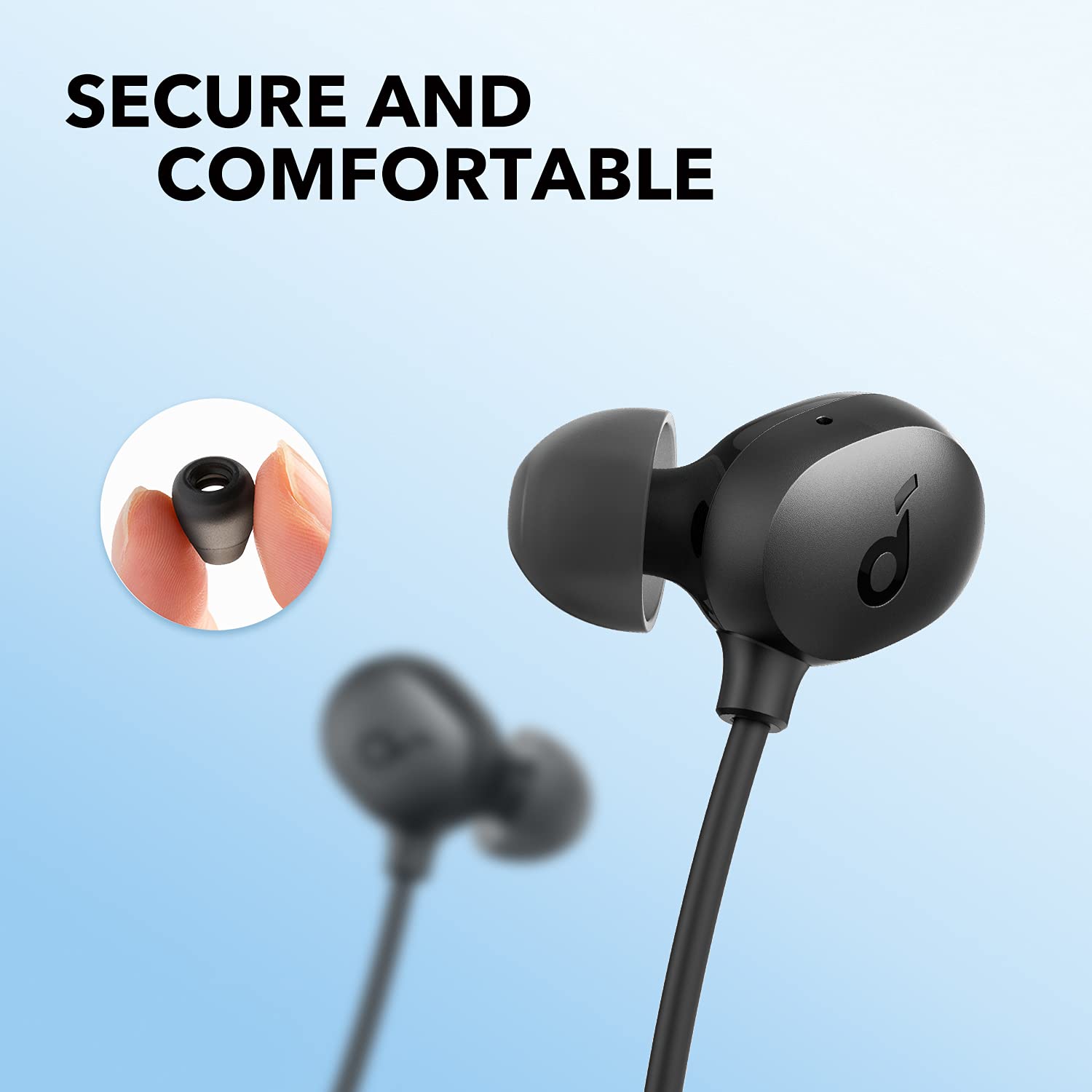Foto 5 | Auriculares Inalámbricos Con Banda Para El Cuello Soundcore Life U2i Con 22 Horas De Reproducción - Venta Internaciona