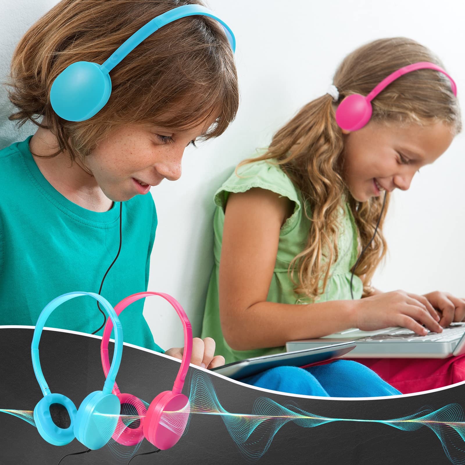 Foto 8 pulgar | Auriculares Con Cable Flutesan, Paquete De 30, Ajustables En La Oreja Para Niños - Venta Internacional.