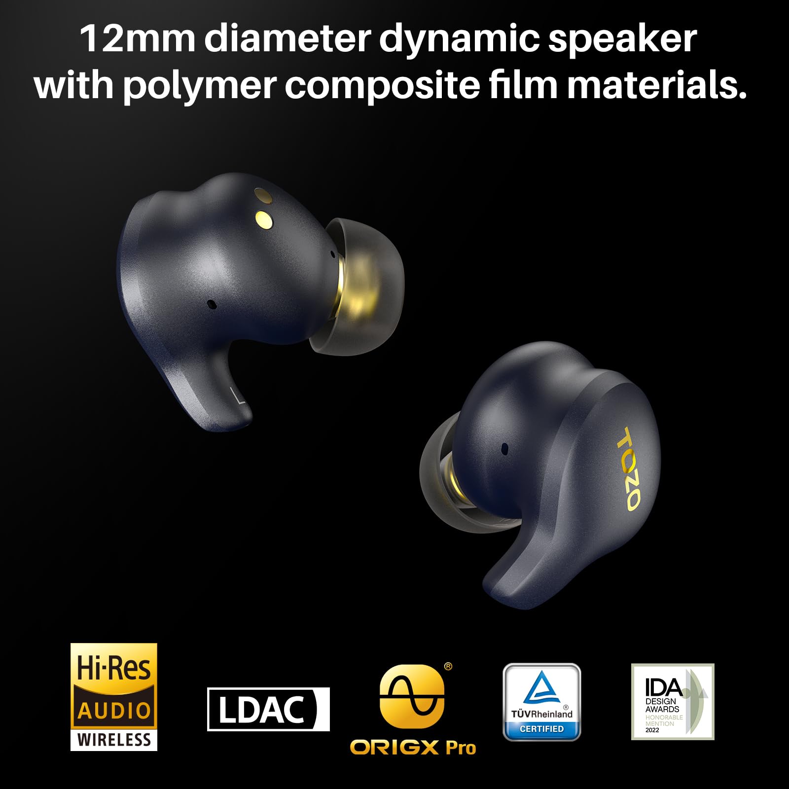 Foto 3 pulgar | Auriculares Inalámbricos Tozo Golden X1 Auriculares Bluetooth - Venta Internacional.