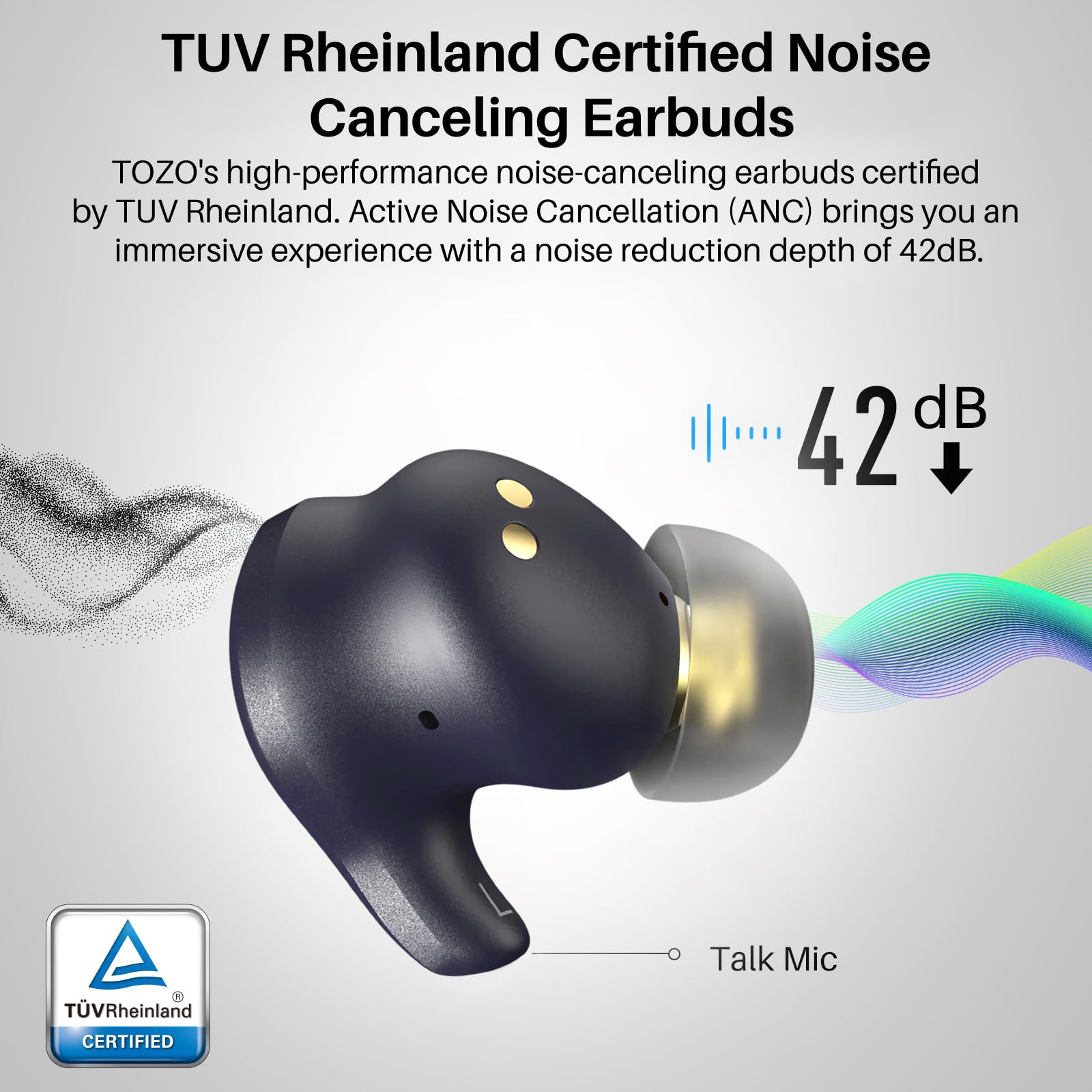 Foto 4 pulgar | Auriculares Inalámbricos Tozo Golden X1 Auriculares Bluetooth - Venta Internacional.