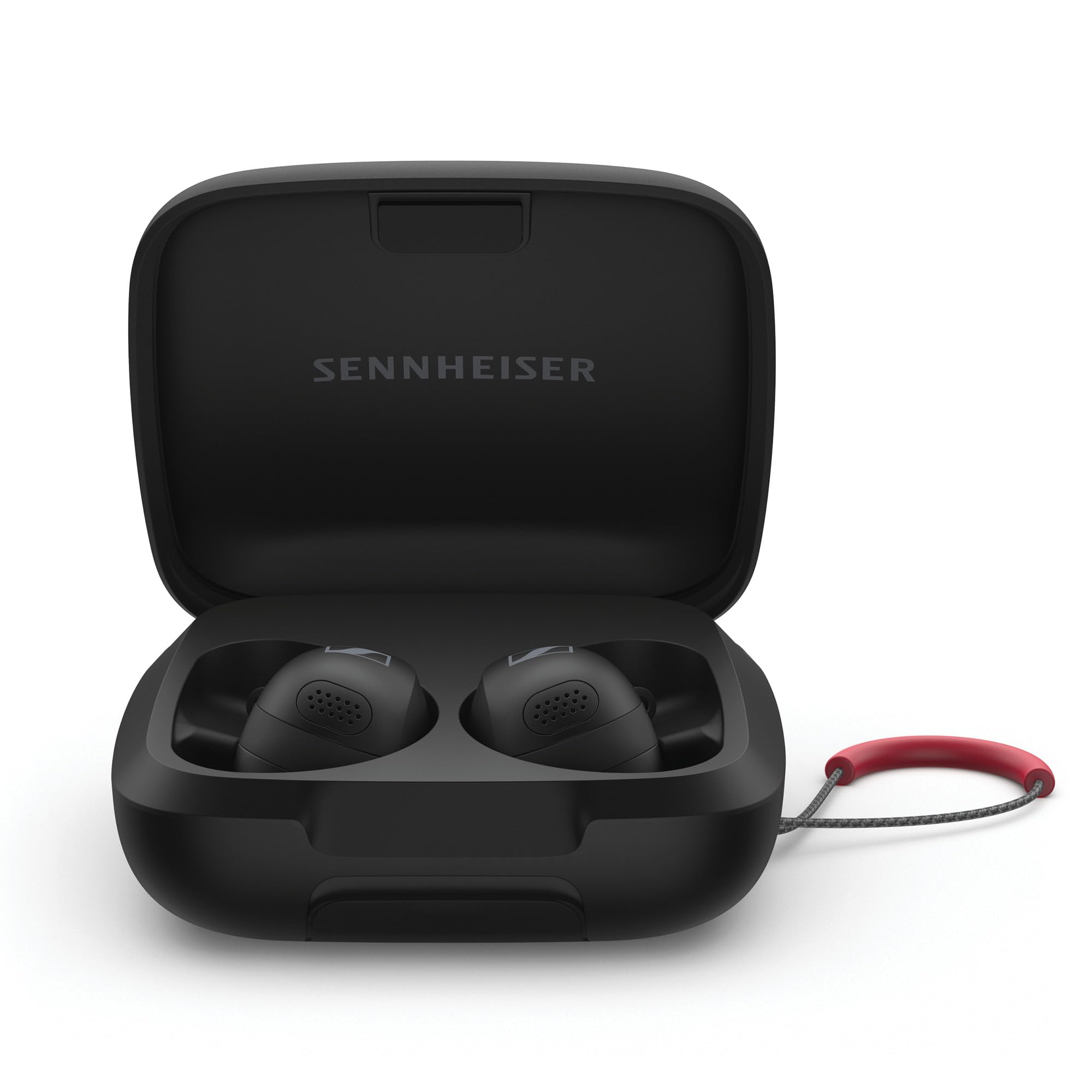 Auriculares Sennheiser Momentum Sport Con Batería Anc De 24 Horas, Color Negro - Venta Internacional.