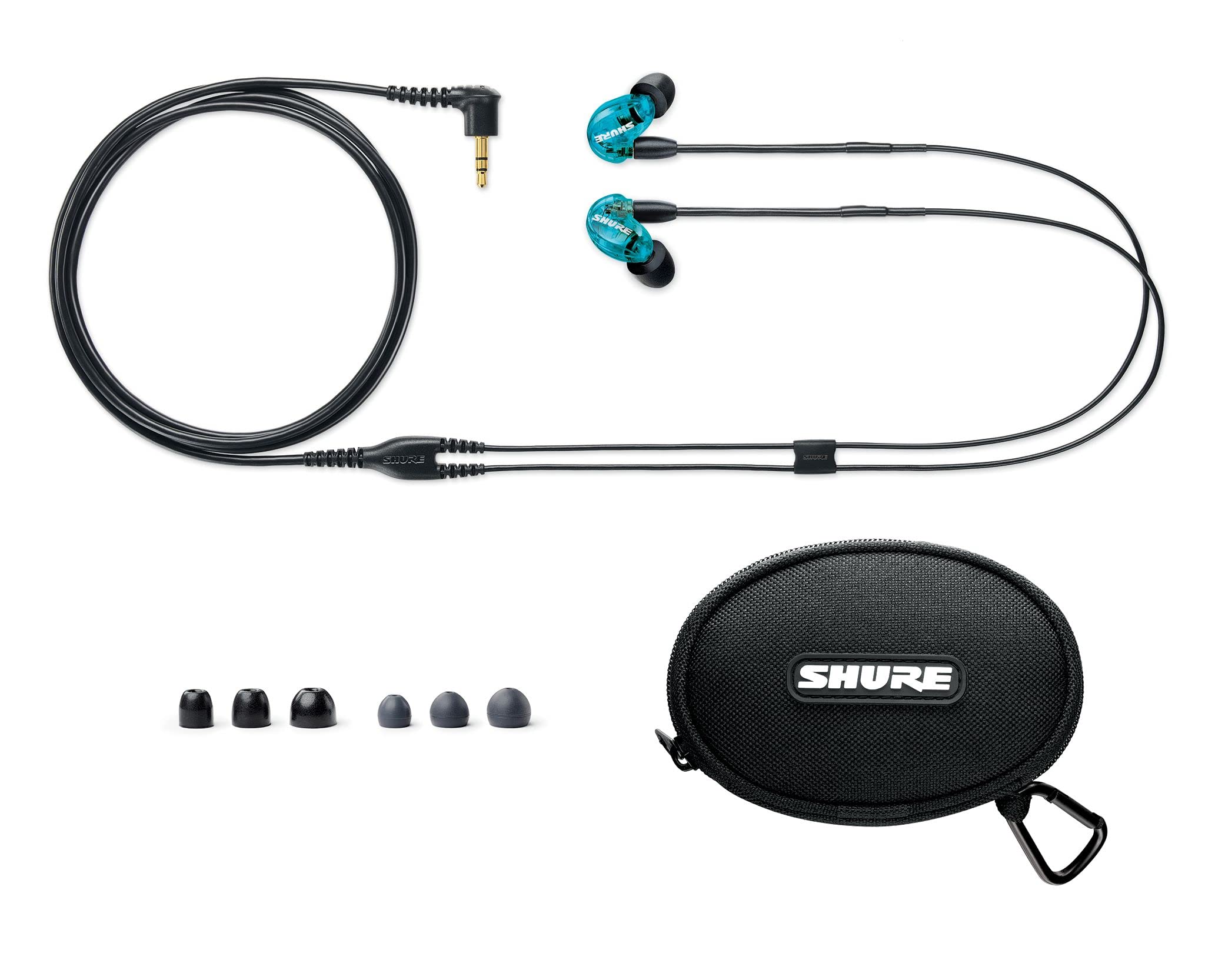 Foto 4 pulgar | Auriculares Con Cable Shure Se215 Con Aislamiento De Sonido Y Color Azul Claro - Venta Internacional.