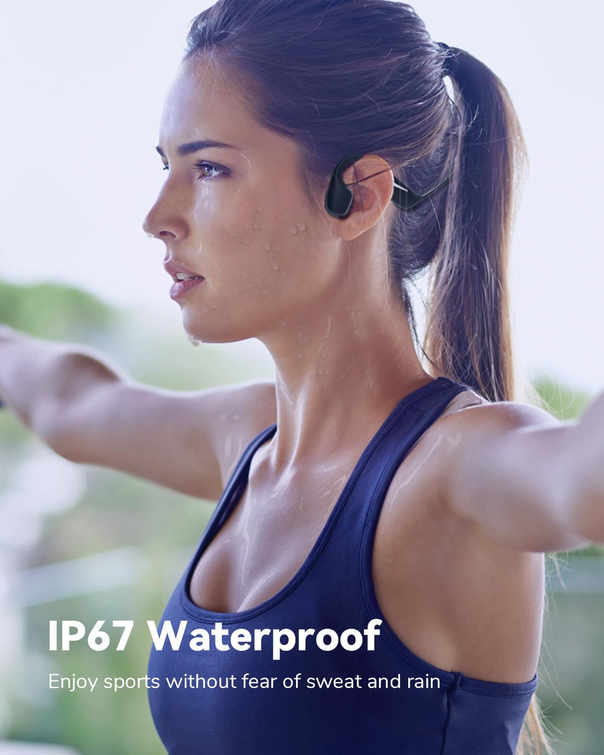 Foto 6 pulgar | Auriculares De Conducción Ósea Monodeal Bluetooth Ip67 Impermeables - Venta Internacional.