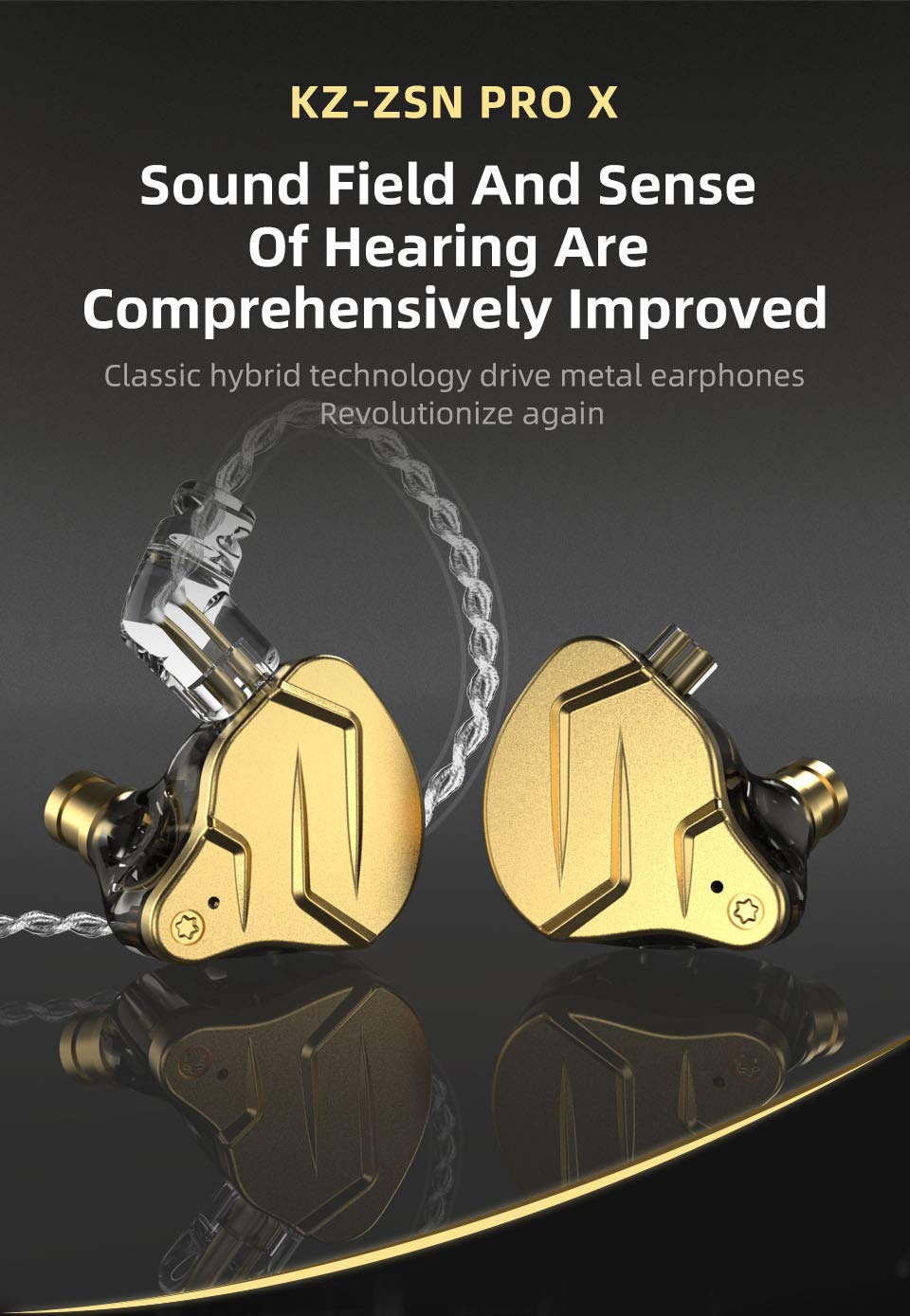 Foto 7 pulgar | Auriculares Intraurales Erigo Kz Zsn Pro X Hybrid Balance Armature - Venta Internacional.