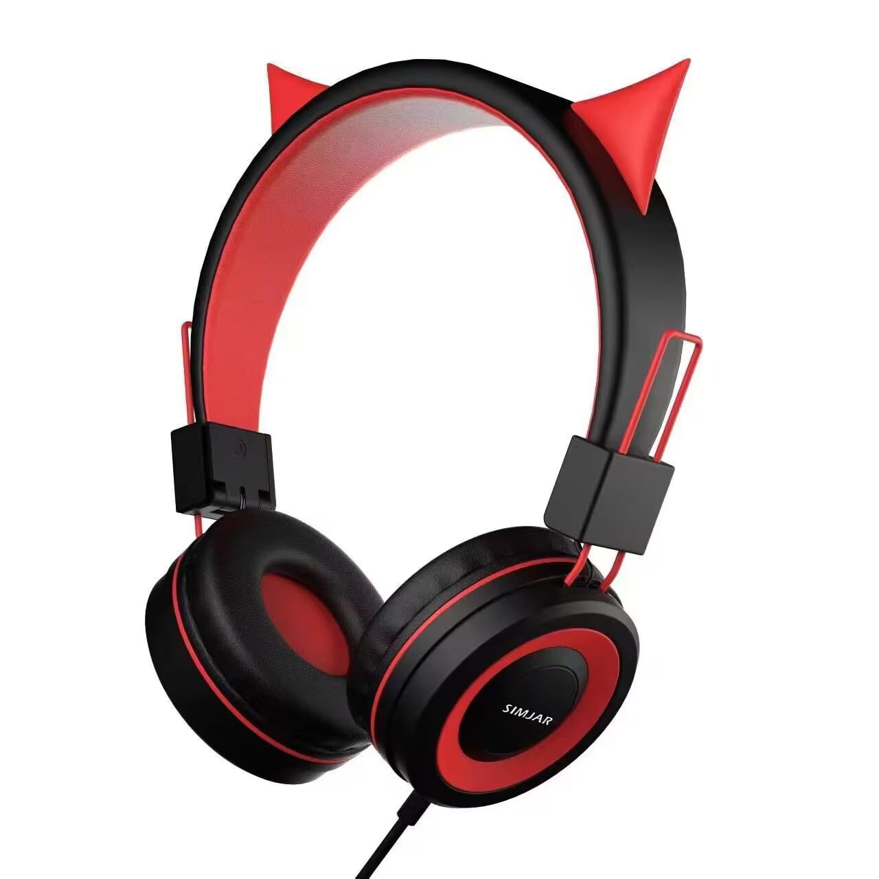 Auriculares Simjar Cat Ear Kids Para Uso Diario/escolar Con Cable - Venta Internacional.