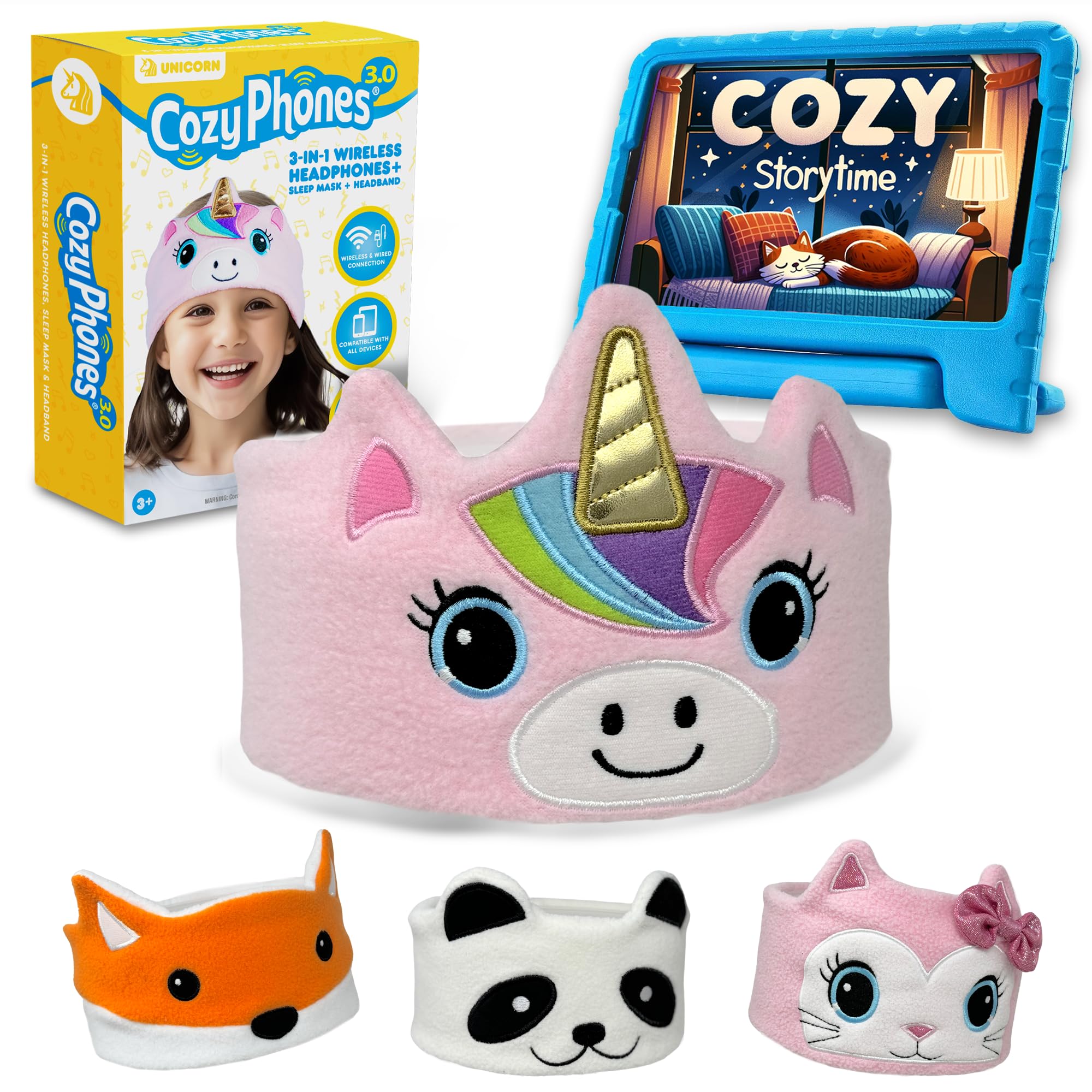 Foto 2 pulgar | Auriculares Inalámbricos Para Niños Pequeños Cozyphones 3.0 Para Niños De Más De 2 Años - Venta Internacional.