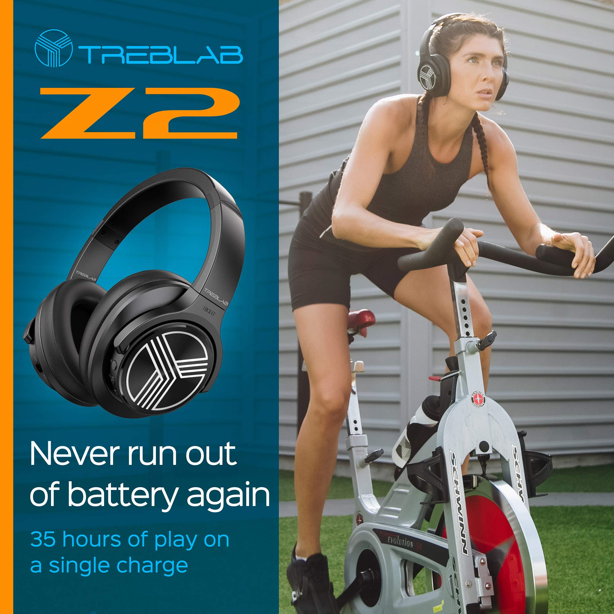 Foto 4 pulgar | Auriculares Inalámbricos Treblab Z2 Para Colocar Sobre La Oreja Con Batería Anc 35h - Venta Internacional.
