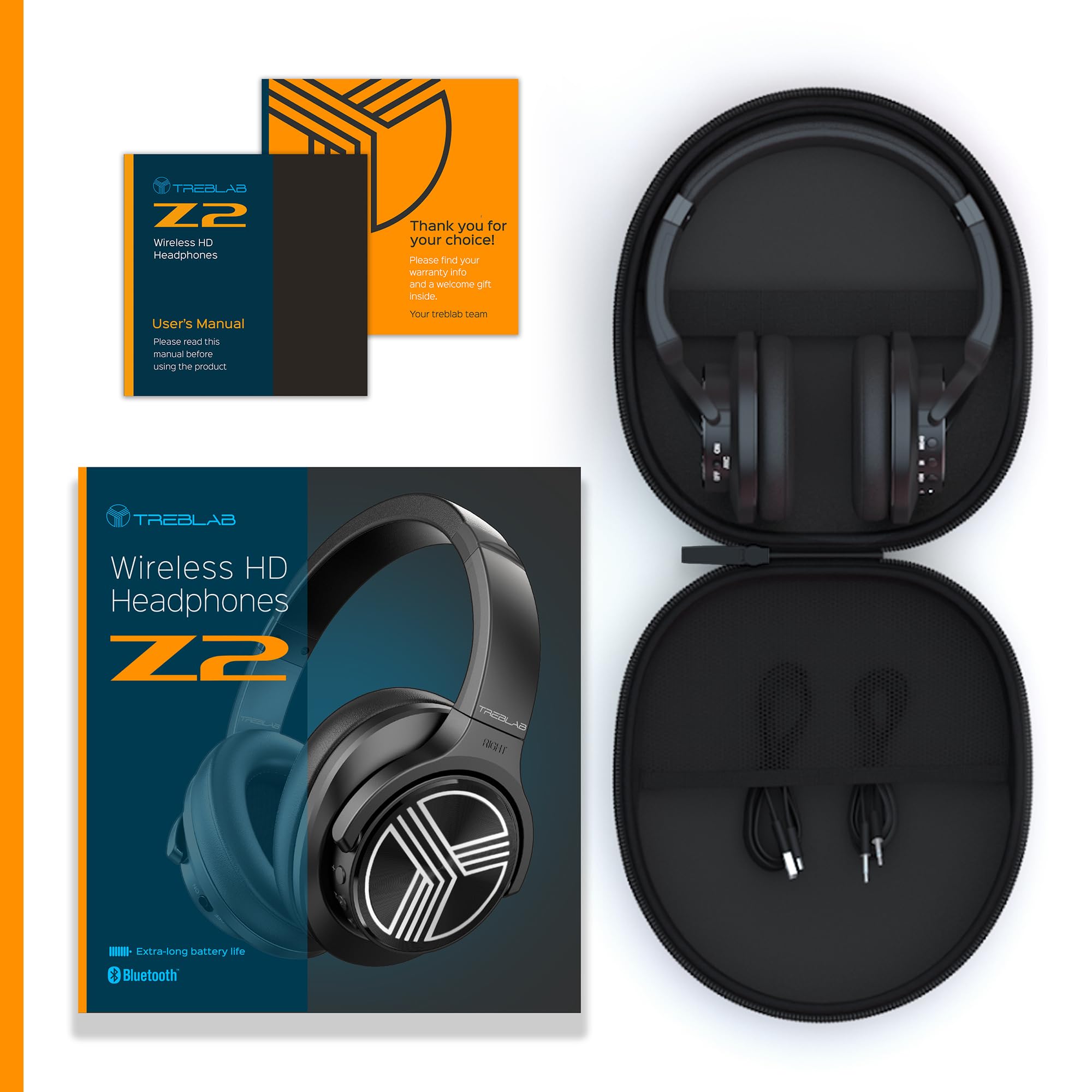 Foto 6 pulgar | Auriculares Inalámbricos Treblab Z2 Para Colocar Sobre La Oreja Con Batería Anc 35h - Venta Internacional.