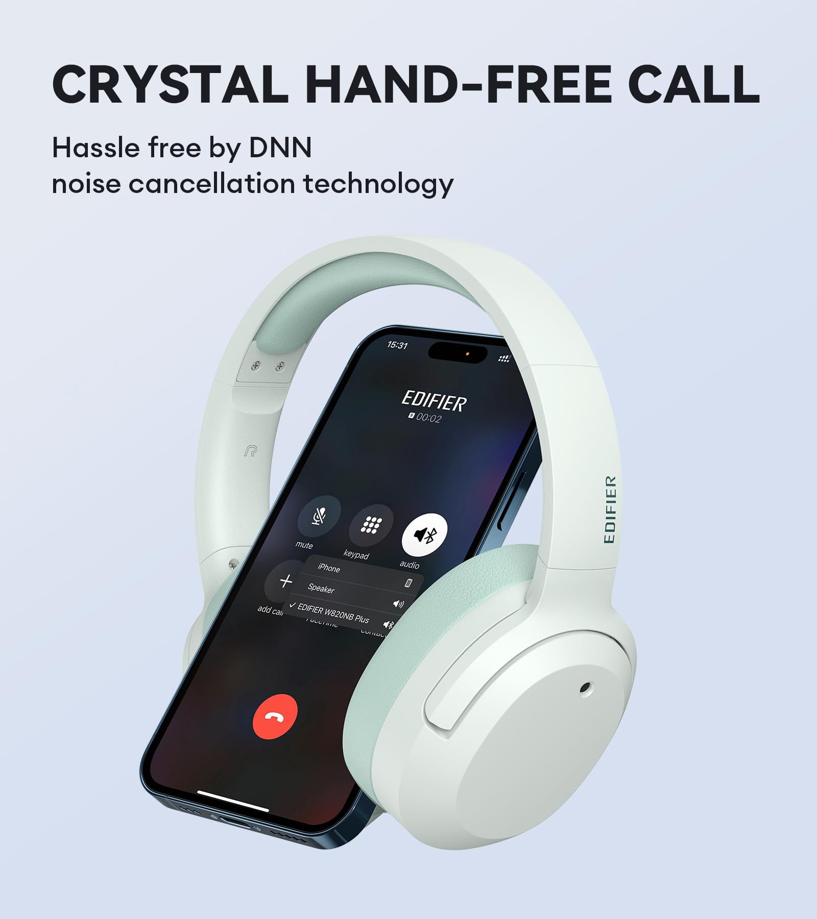 Foto 6 pulgar | Auriculares Edifier W820nb Plus Hybrid Anc Ldac Hi-res Verde - Venta Internacional.