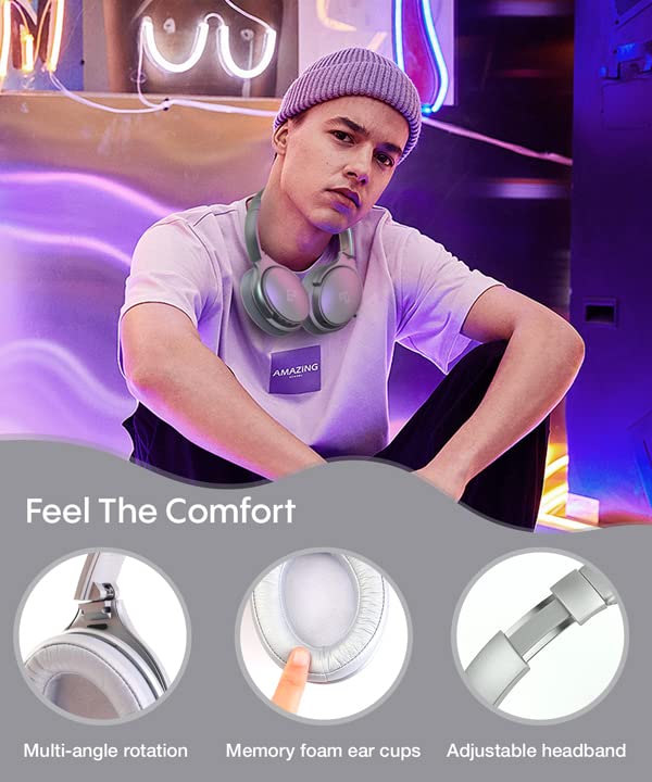 Foto 6 pulgar | Auriculares Infurture H1 Con Cancelación Activa De Ruido Bluetooth 5.0 - Venta Internacional.