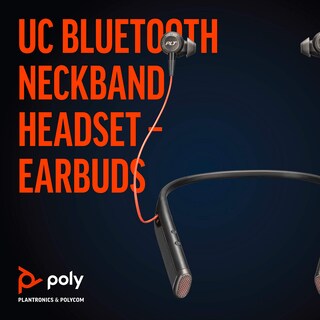 Foto 2 | Auriculares Plantronics Poly Voyager 6200 Uc B6200 Black Ww - Venta Internacional.