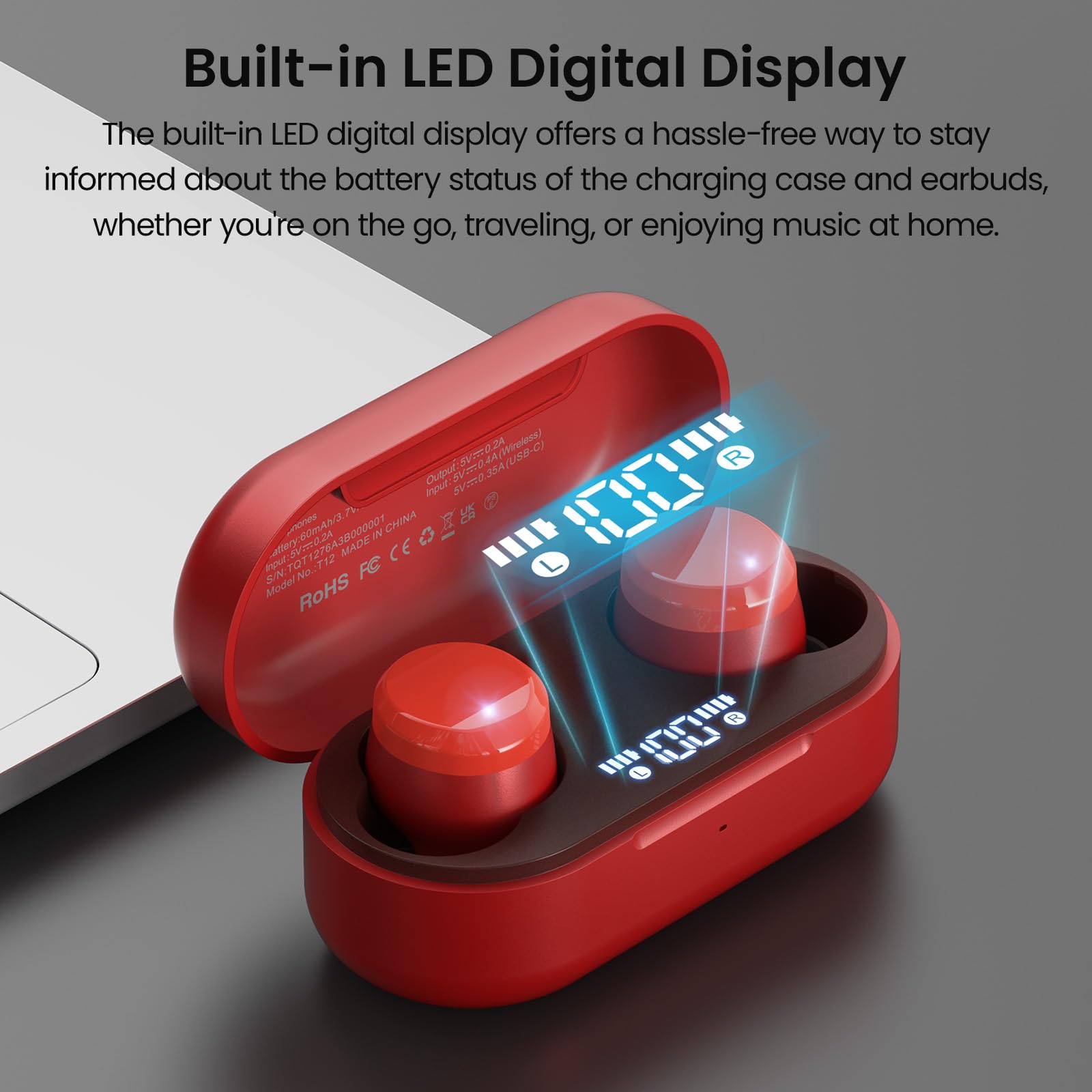 Foto 3 pulgar | Auriculares Inalámbricos Tozo T12 Compact Ergonomic Bluetooth 5.3 - Venta Internacional.