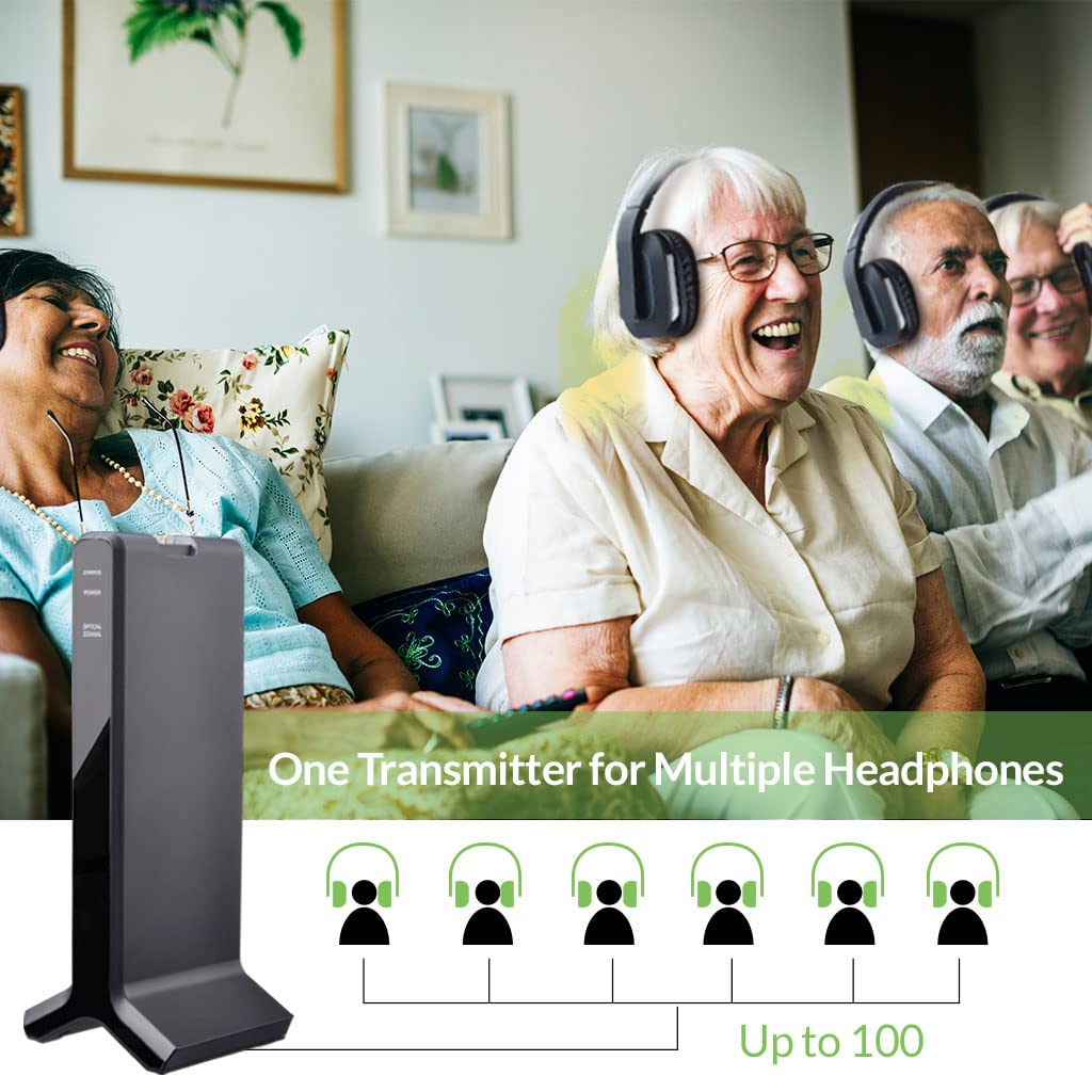 Foto 7 pulgar | Auriculares Inalámbricos Avantree Ht280 Para Tv Con Transmisor - Venta Internacional.