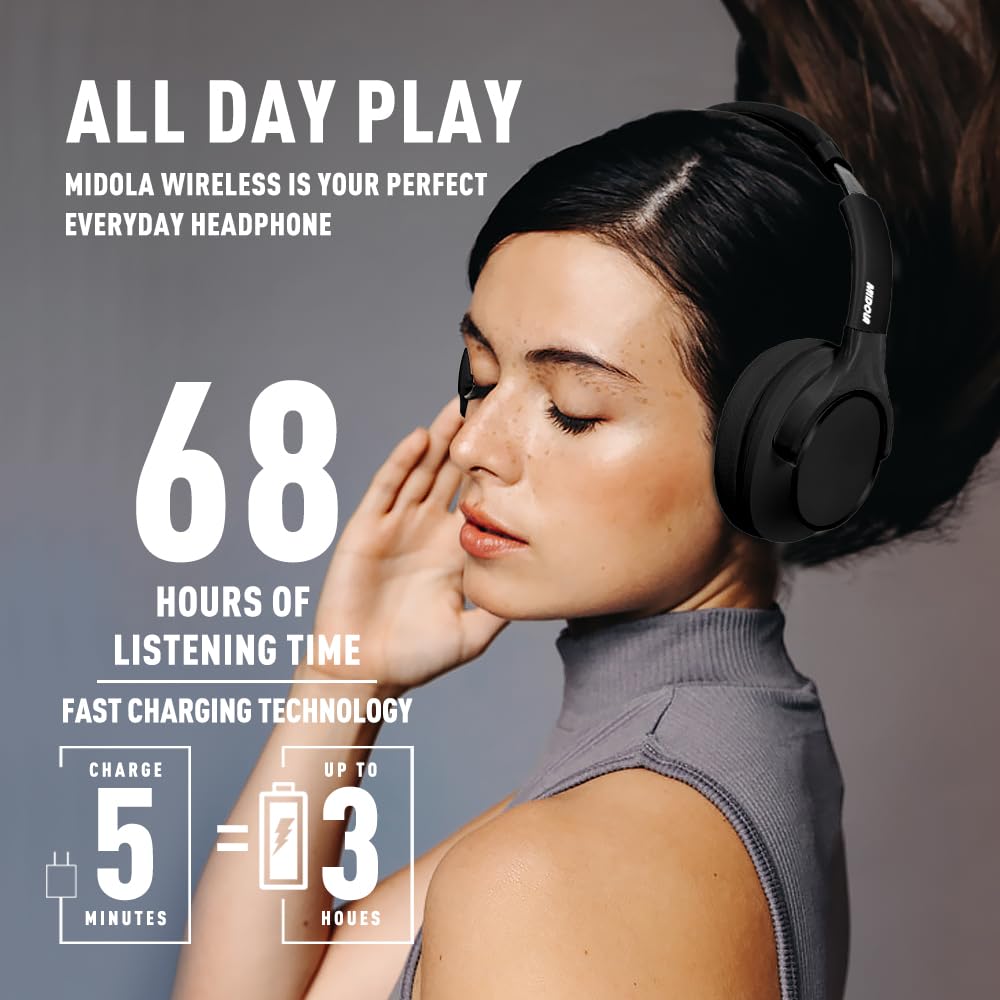 Foto 5 pulgar | Auriculares Bluetooth Midola B15 68h Playtime Hifi Stereo - Venta Internacional.