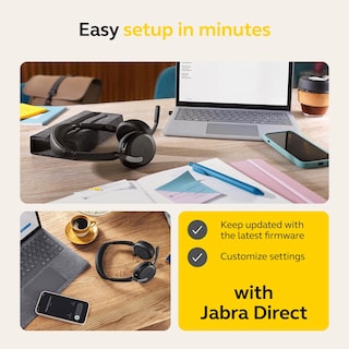 Foto 4 | Auriculares Estéreo Inalámbricos Jabra Evolve2 65 Flex Con Bluetooth - Venta Internacional.