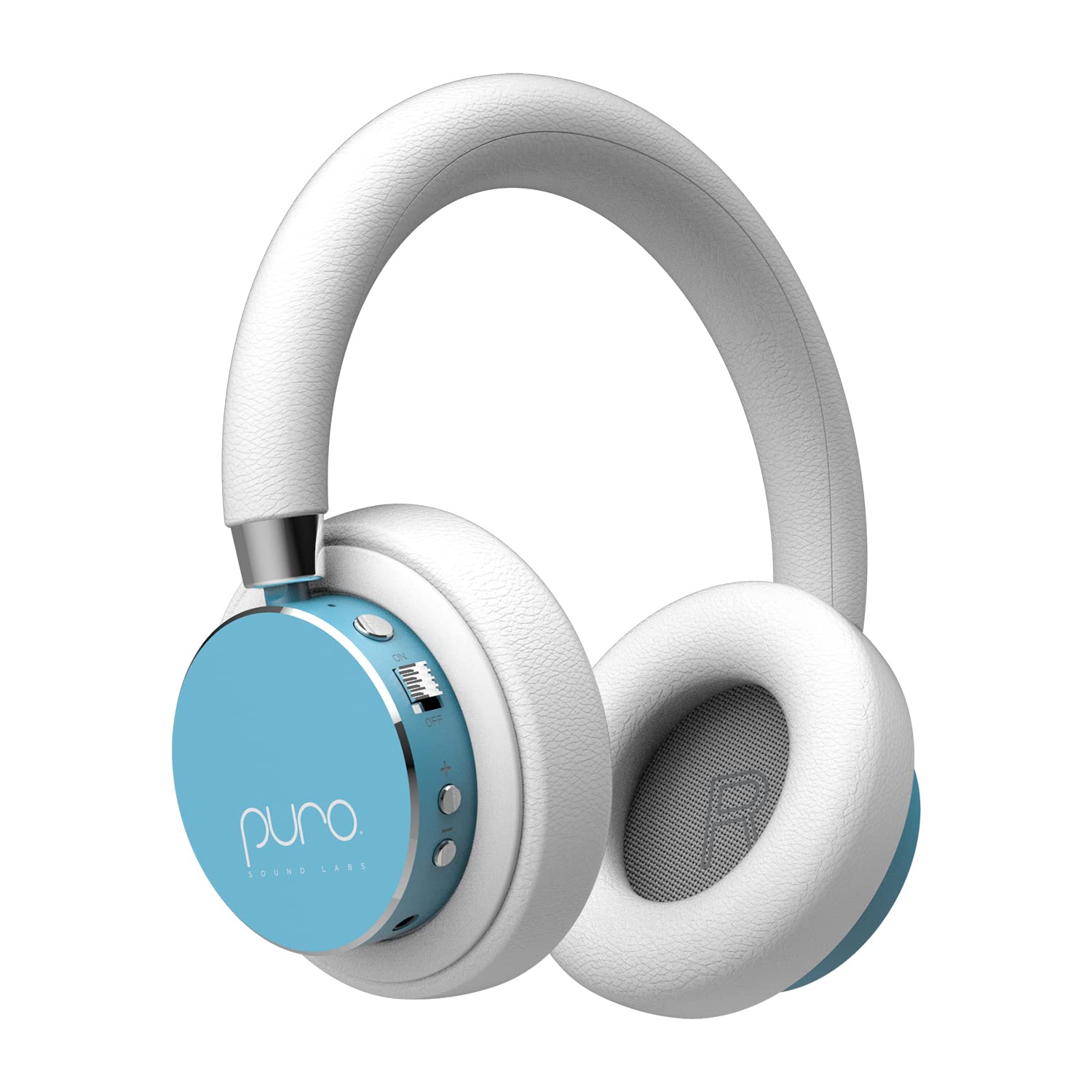 Auriculares Bluetooth Puro Sound Labs Bt2200s Plus Para Niños, Color Verde Azulado - Venta Internacional.