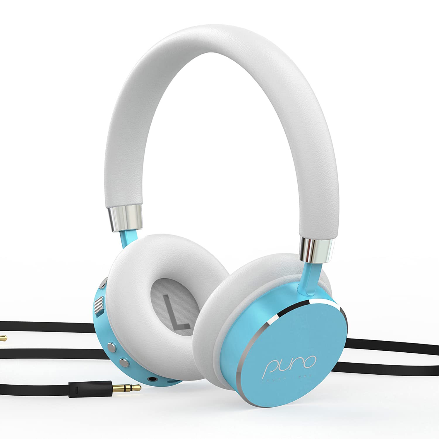 Foto 3 pulgar | Auriculares Bluetooth Puro Sound Labs Bt2200s Plus Para Niños, Color Verde Azulado - Venta Internacional.