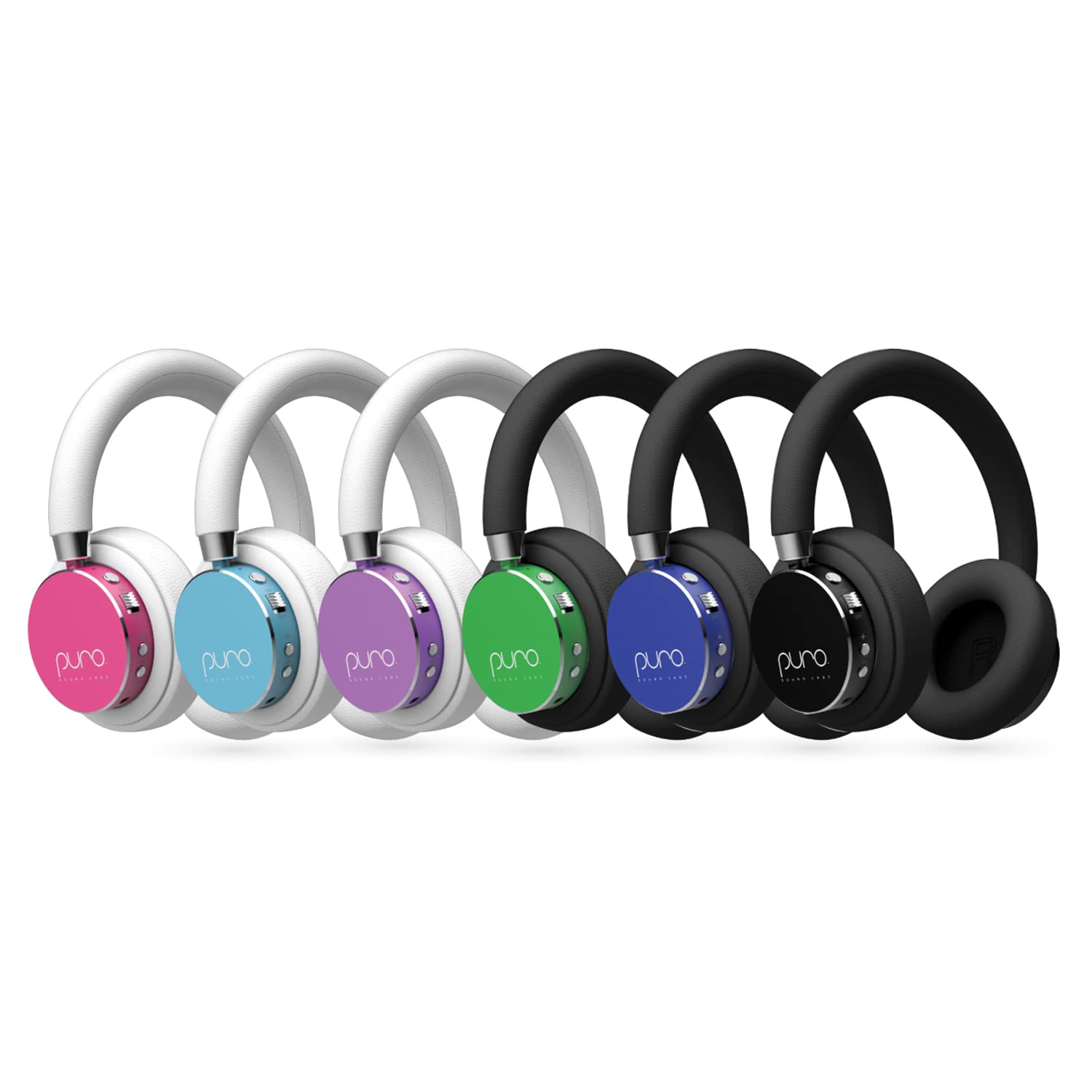 Foto 8 pulgar | Auriculares Bluetooth Puro Sound Labs Bt2200s Plus Para Niños, Color Verde Azulado - Venta Internacional.