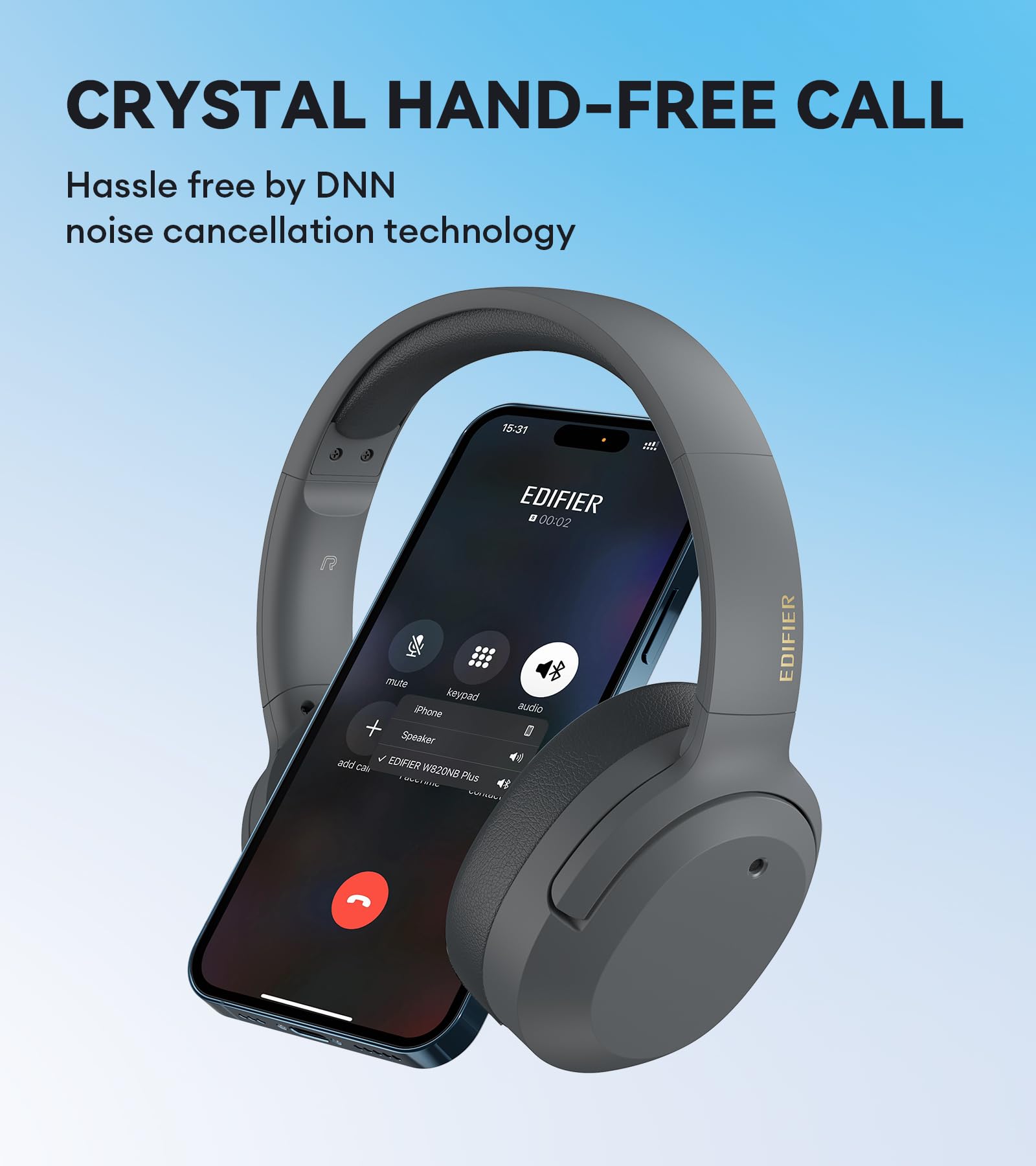 Foto 6 pulgar | Auriculares Edifier W820nb Plus Hybrid Con Cancelación Activa De Ruido - Venta Internacional.