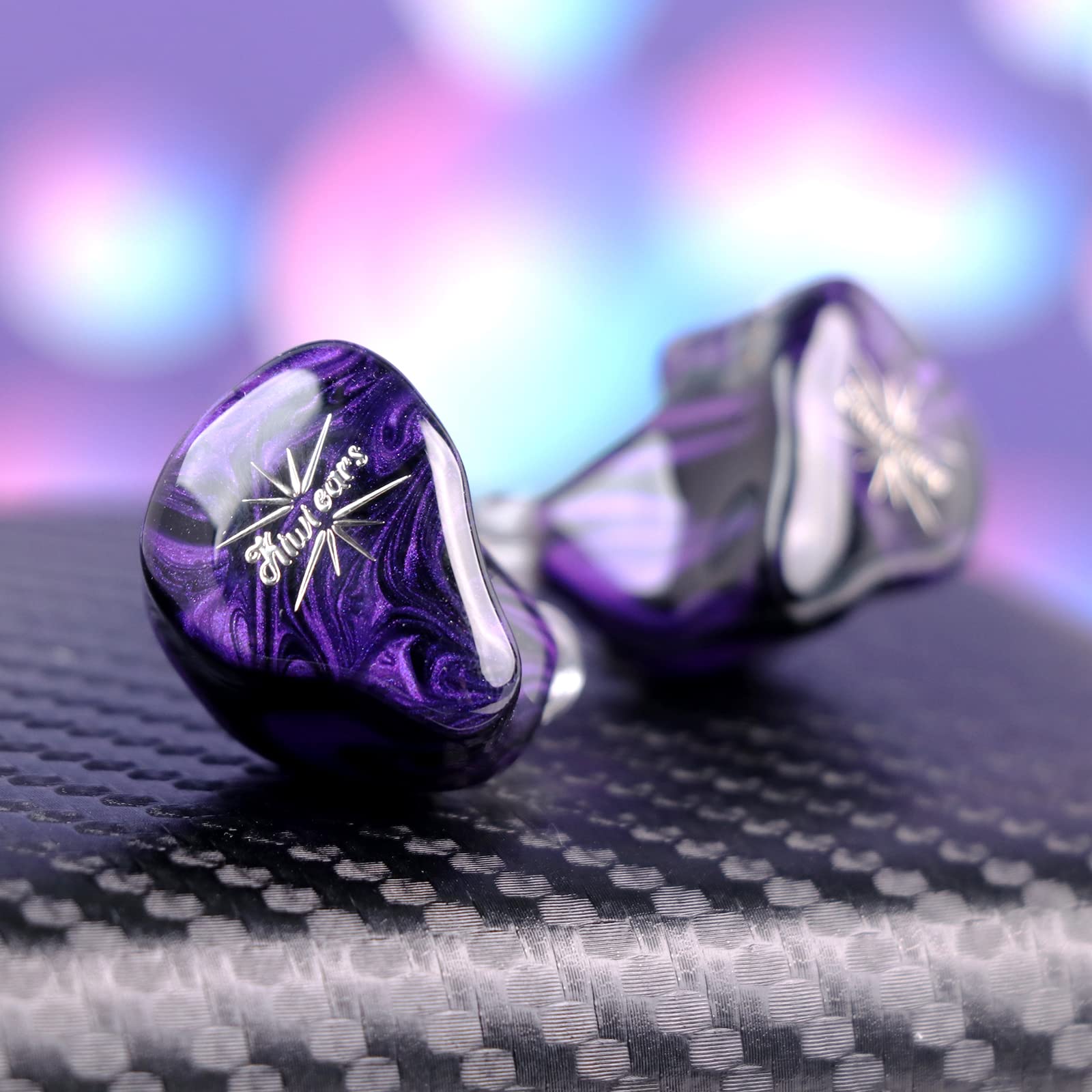 Foto 6 pulgar | Monitor Intraural Linsoul Kiwi Ears Quartet 2dd+2ba Hybrid Purple - Venta Internacional.