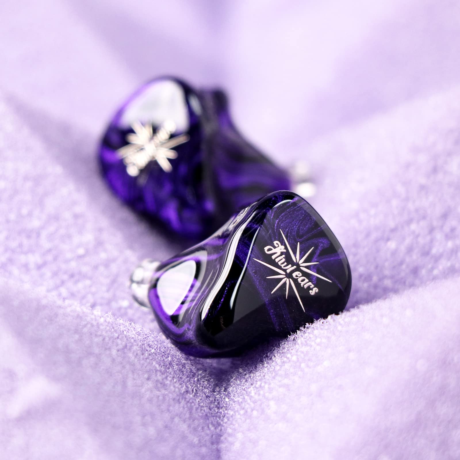 Foto 7 pulgar | Monitor Intraural Linsoul Kiwi Ears Quartet 2dd+2ba Hybrid Purple - Venta Internacional.