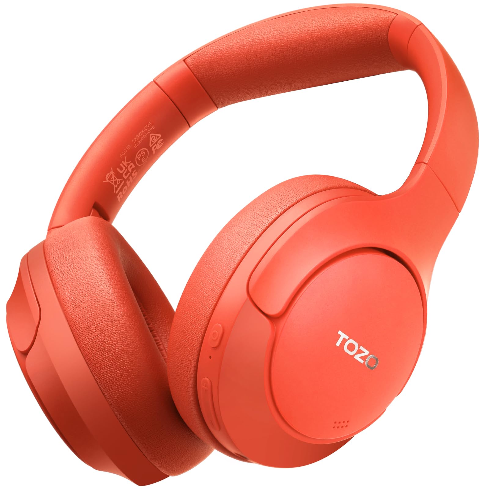 Auriculares Tozo Ht2 Hybrid Con Cancelación Activa De Ruido Rojos - Venta Internacional.