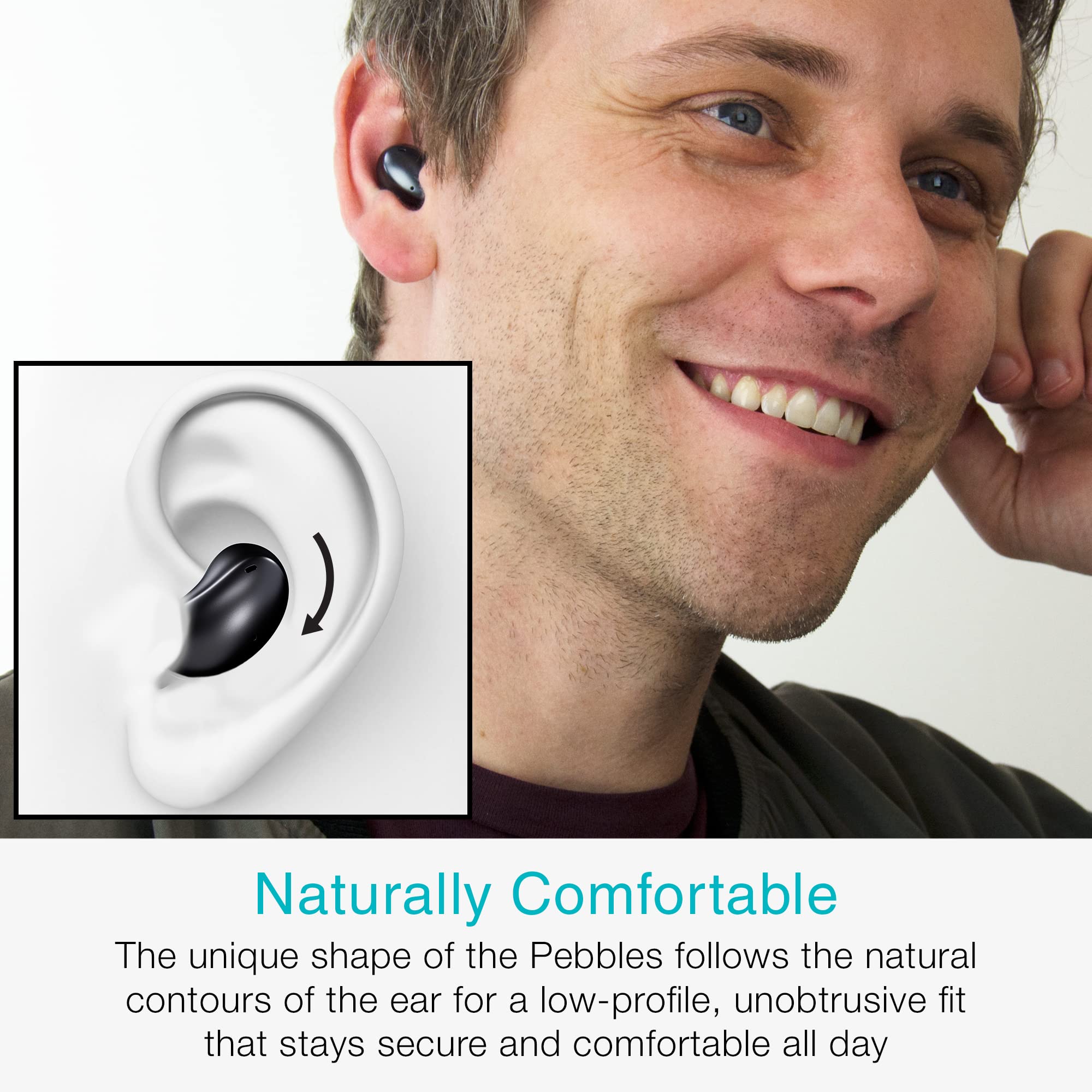 Foto 3 pulgar | Auriculares True Wireless Mee Audio Pebbles Bluetooth 5.3 Onyx - Venta Internacional.