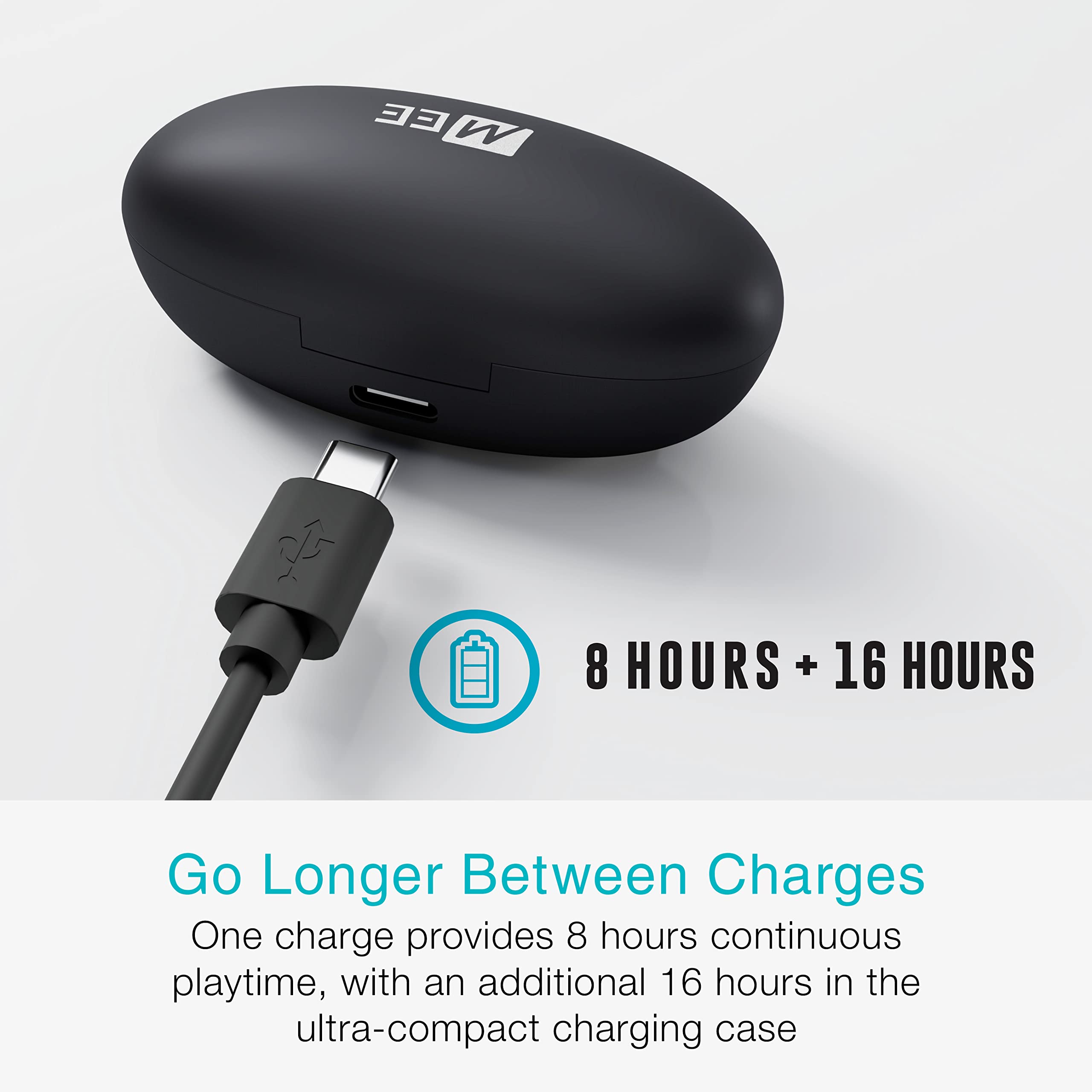Foto 8 pulgar | Auriculares True Wireless Mee Audio Pebbles Bluetooth 5.3 Onyx - Venta Internacional.