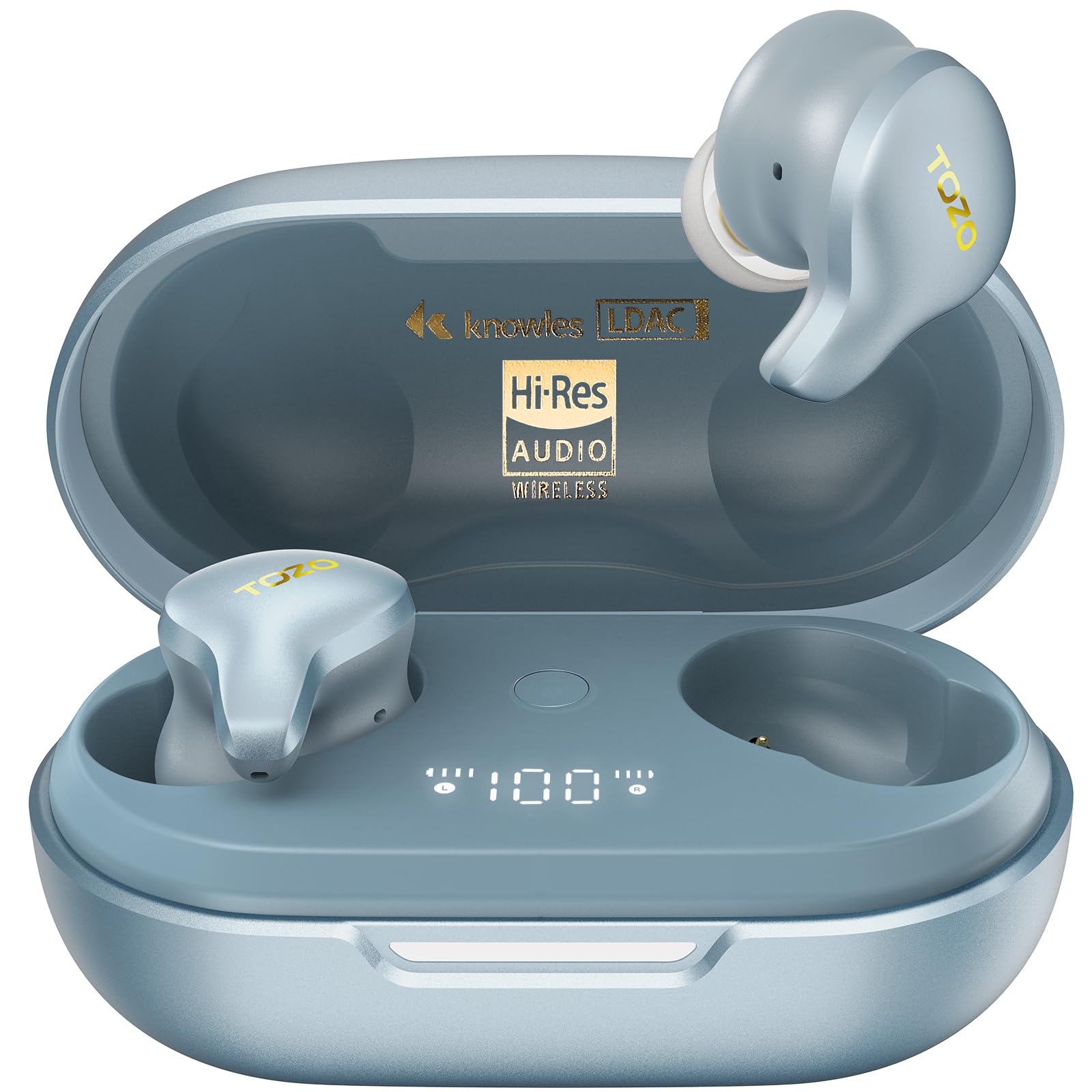 Auriculares Inalámbricos Tozo Golden X1 Auriculares Bluetooth Azules - Venta Internacional.
