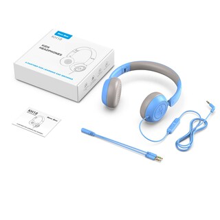 Foto 7 | Auriculares New Bee Kh18 Kids Con Micrófono Con Límite De Volumen, Color Rosa - Venta Internacional.