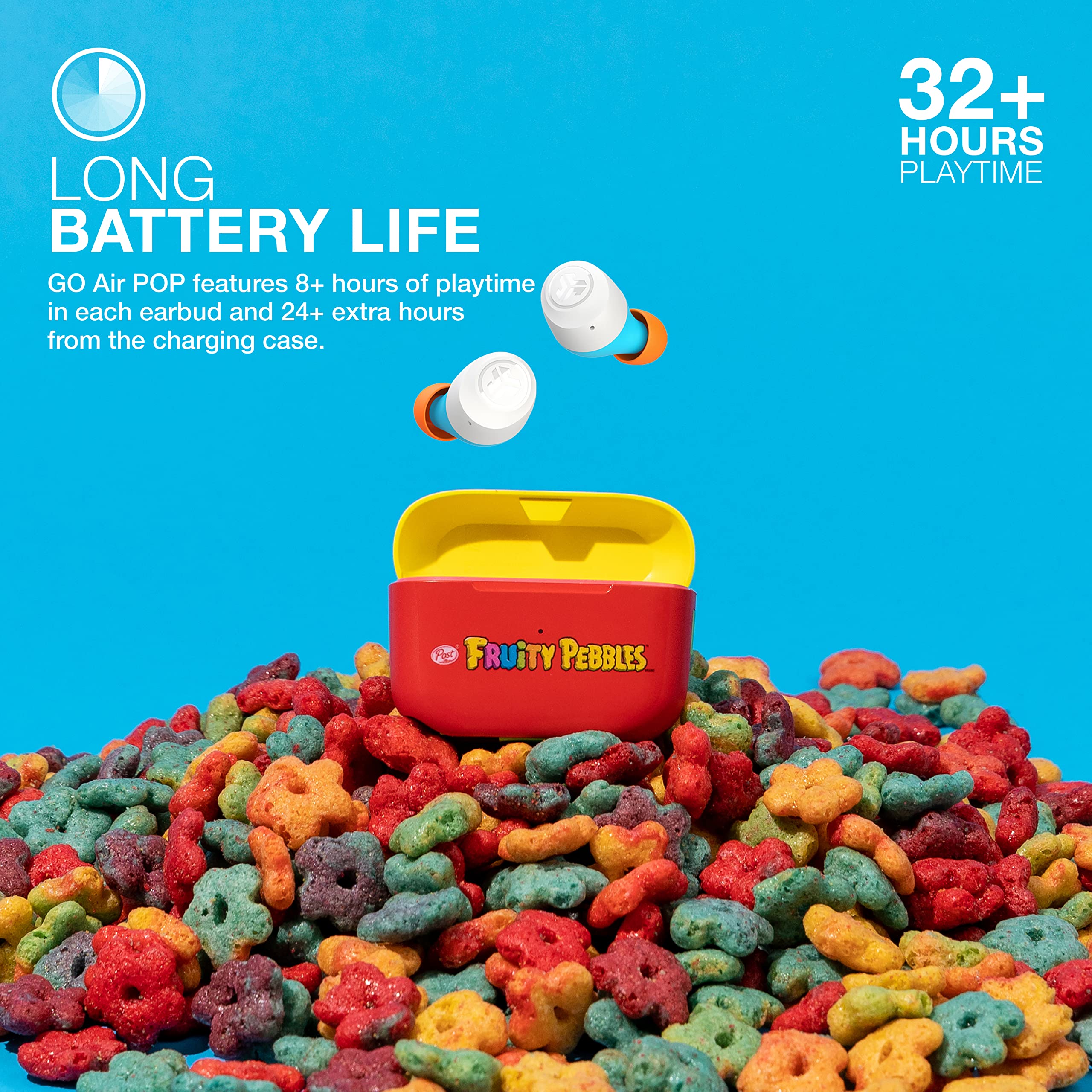Foto 2 | Auriculares Bluetooth Jlab Edición Limitada Fruity Pebbles Go Air - Venta Internacional.