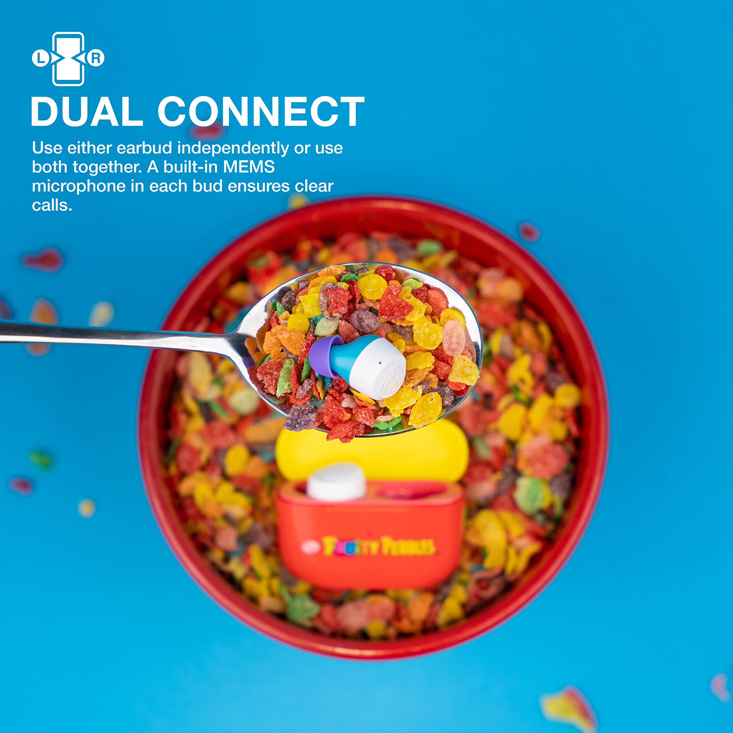 Foto 4 pulgar | Auriculares Bluetooth Jlab Edición Limitada Fruity Pebbles Go Air - Venta Internacional.