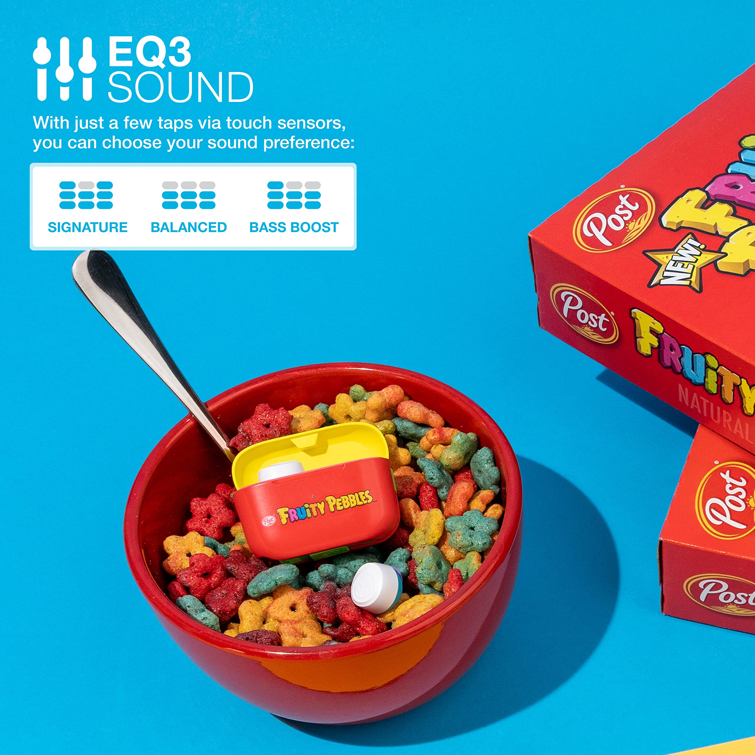 Foto 6 pulgar | Auriculares Bluetooth Jlab Edición Limitada Fruity Pebbles Go Air - Venta Internacional.
