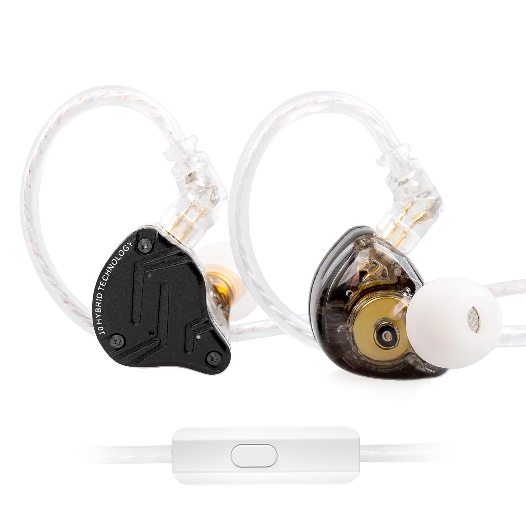 Foto 1 | Auriculares Para Juegos Kinboofi Kz Zs10 Pro X Con Micrófono Y Cable Plateado - Venta Internacional.