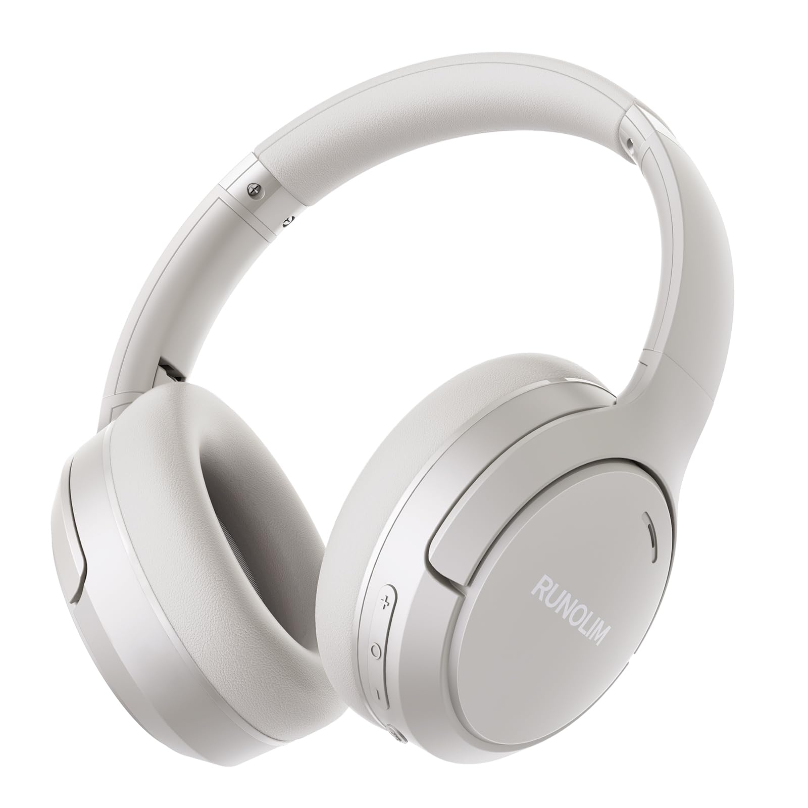 Auriculares Runolim Hybrid Con Cancelación Activa De Ruido, 65 Horas De Reproducción - Venta Internacional.